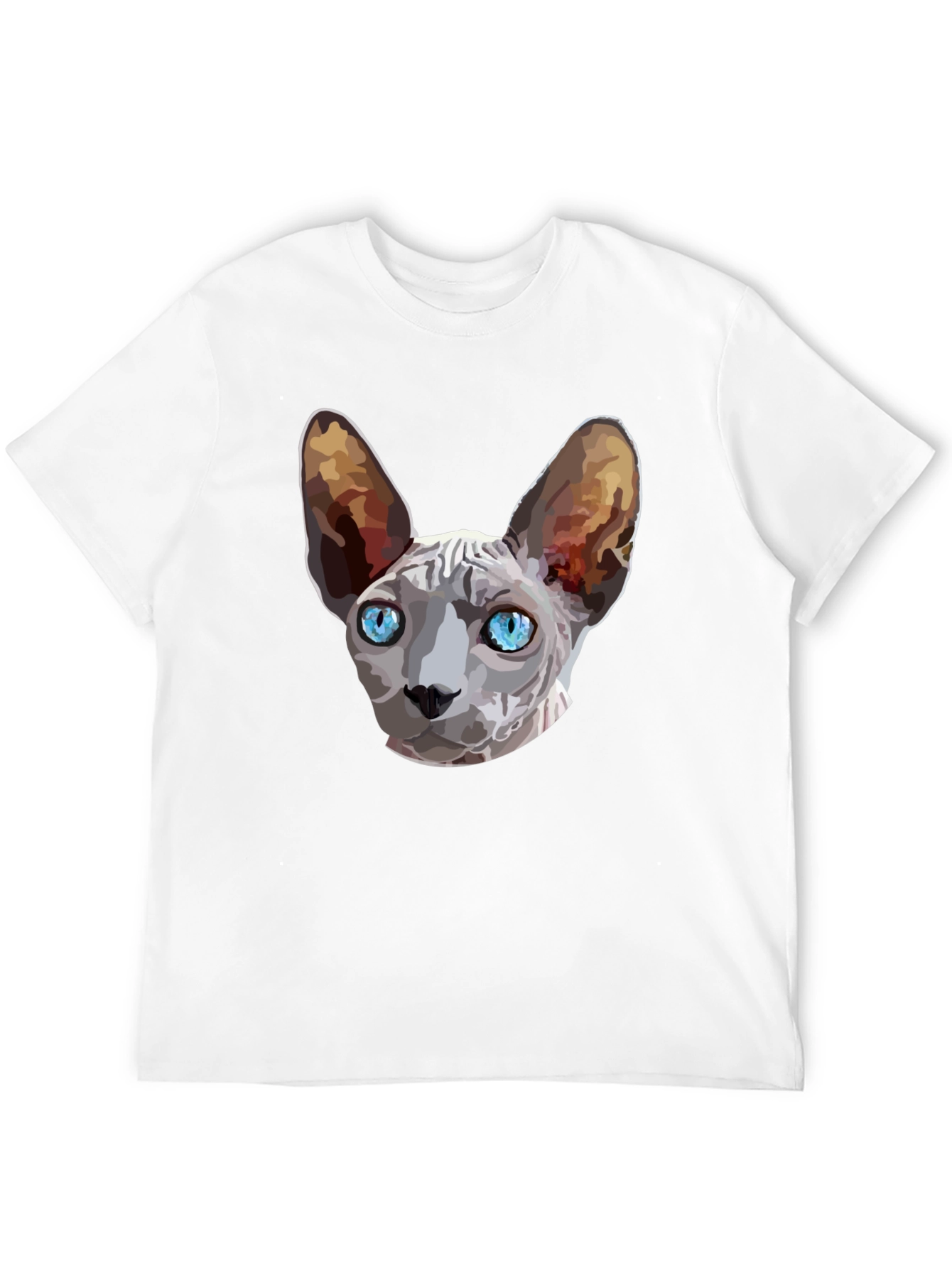 Sphynx Cat Graphic T-Shirt - Unique Design Tee