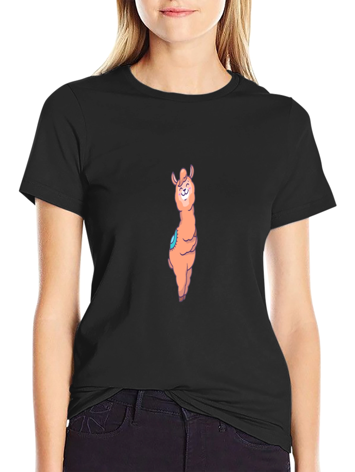 Llama Graphic Tee - Casual Comfort