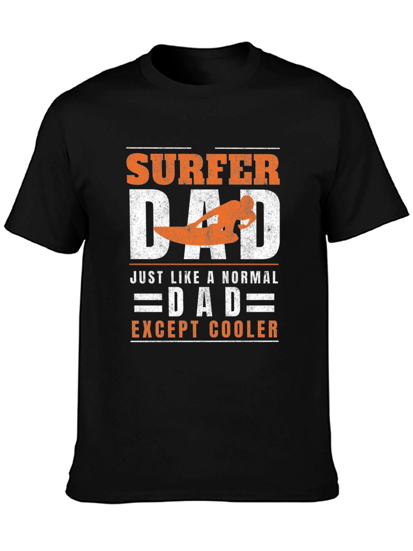 Surfer Dad Graphic Tee - Cool Fathers Day Gift