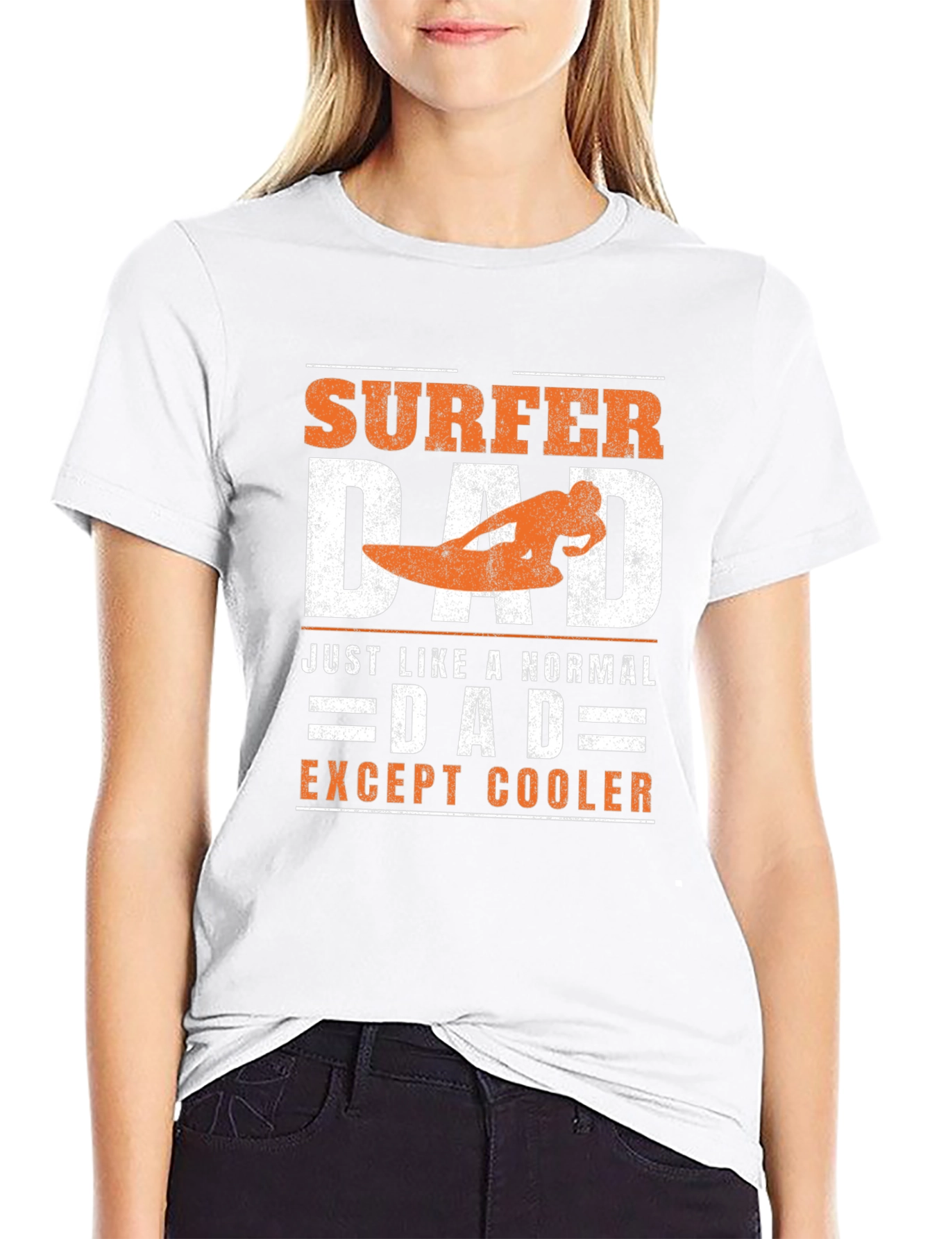Surfer Dad Graphic Tee - Cool Fathers Day Gift
