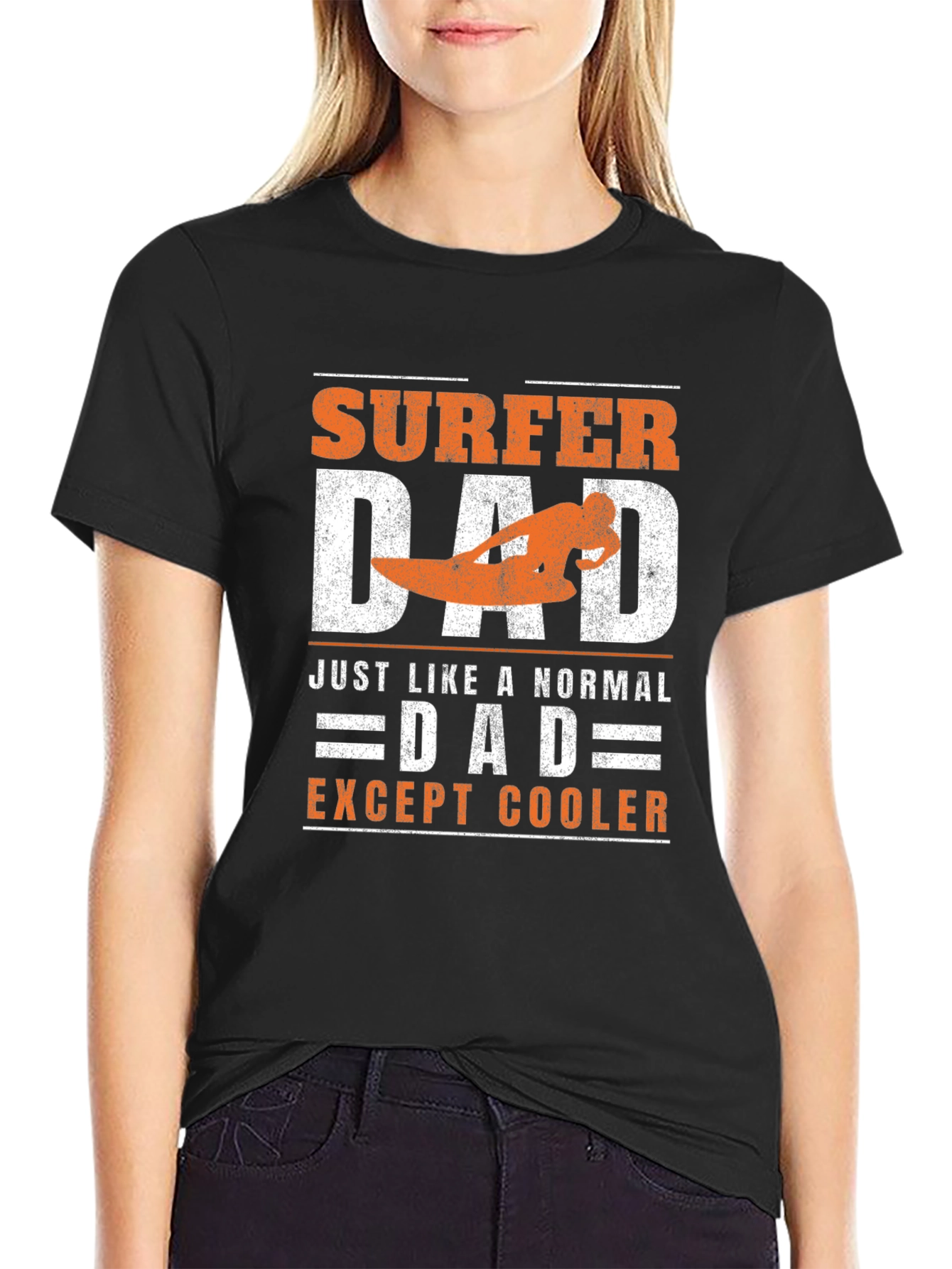 Surfer Dad Graphic Tee - Cool Fathers Day Gift