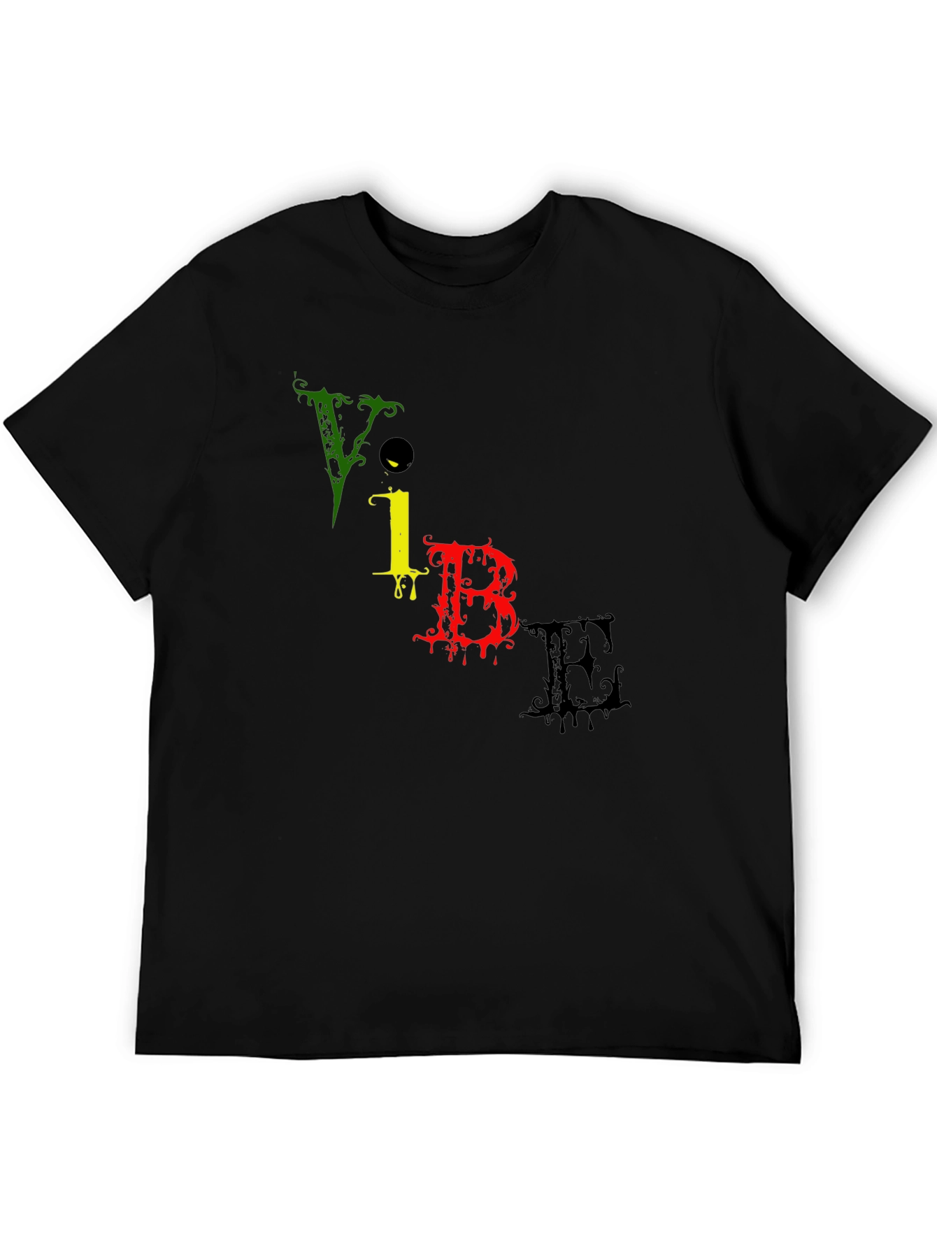 Vibe Graphic Tee - Black
