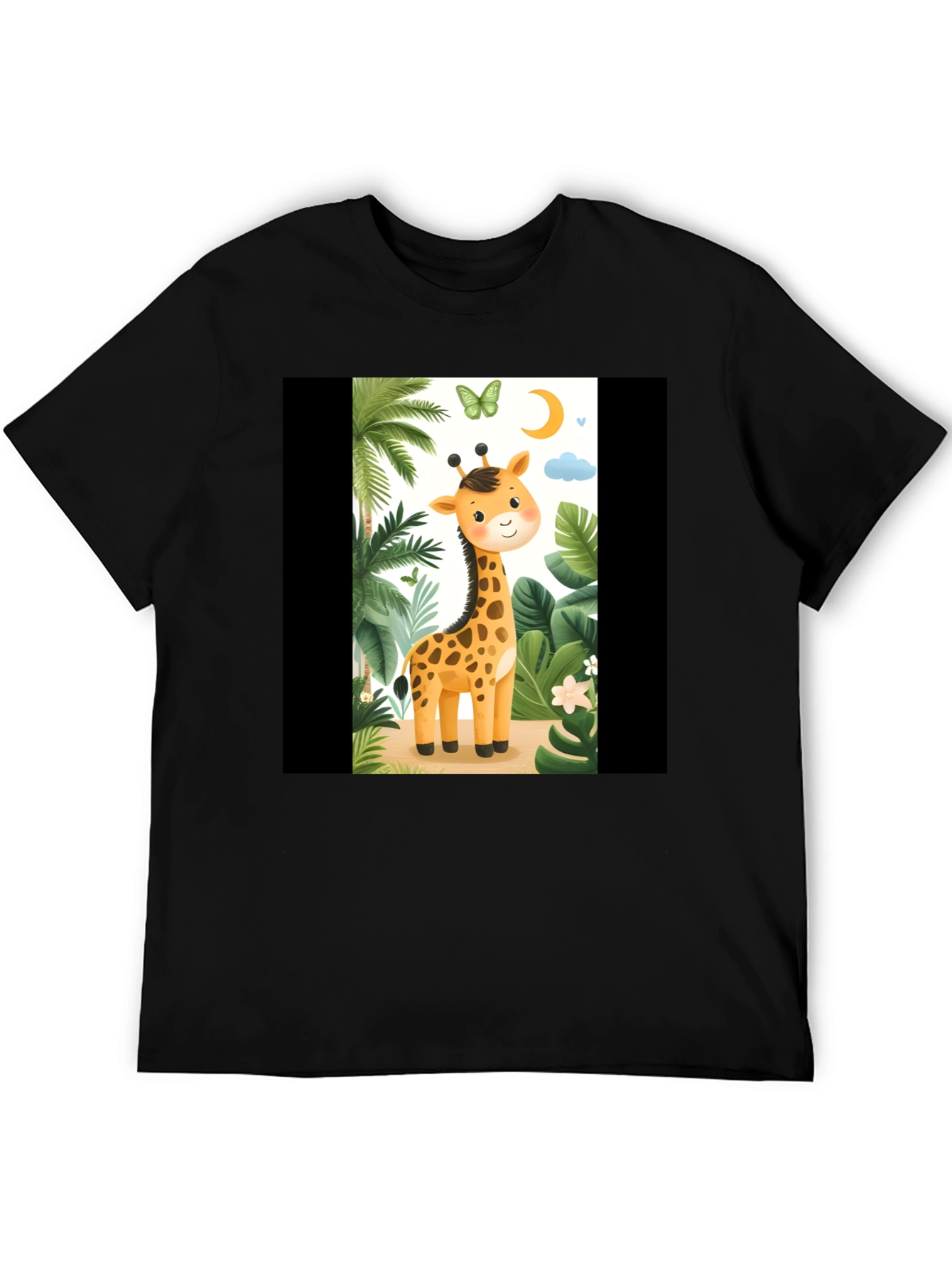Cute Giraffe Graphic Tee - Unisex