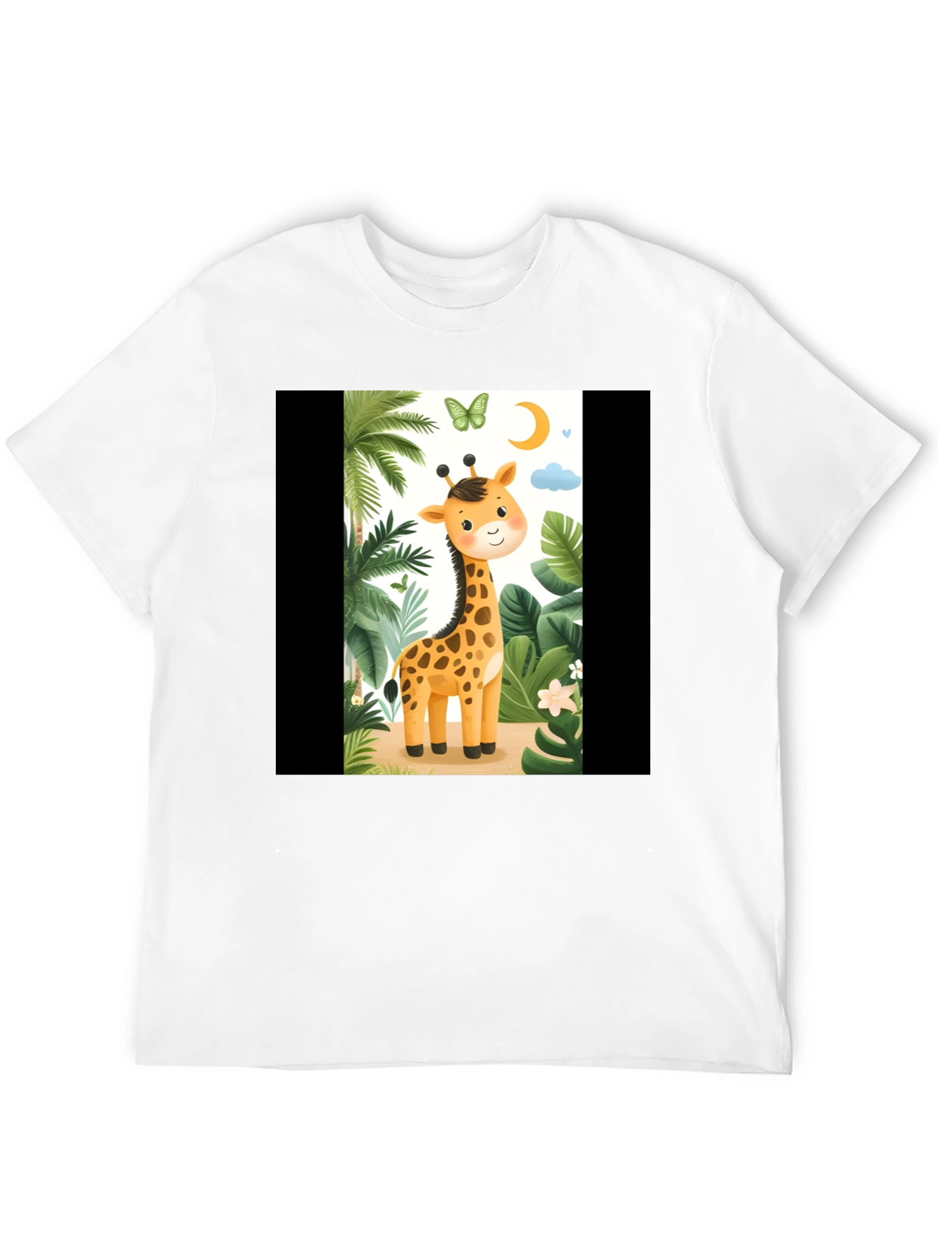 Cute Giraffe Graphic Tee - Unisex