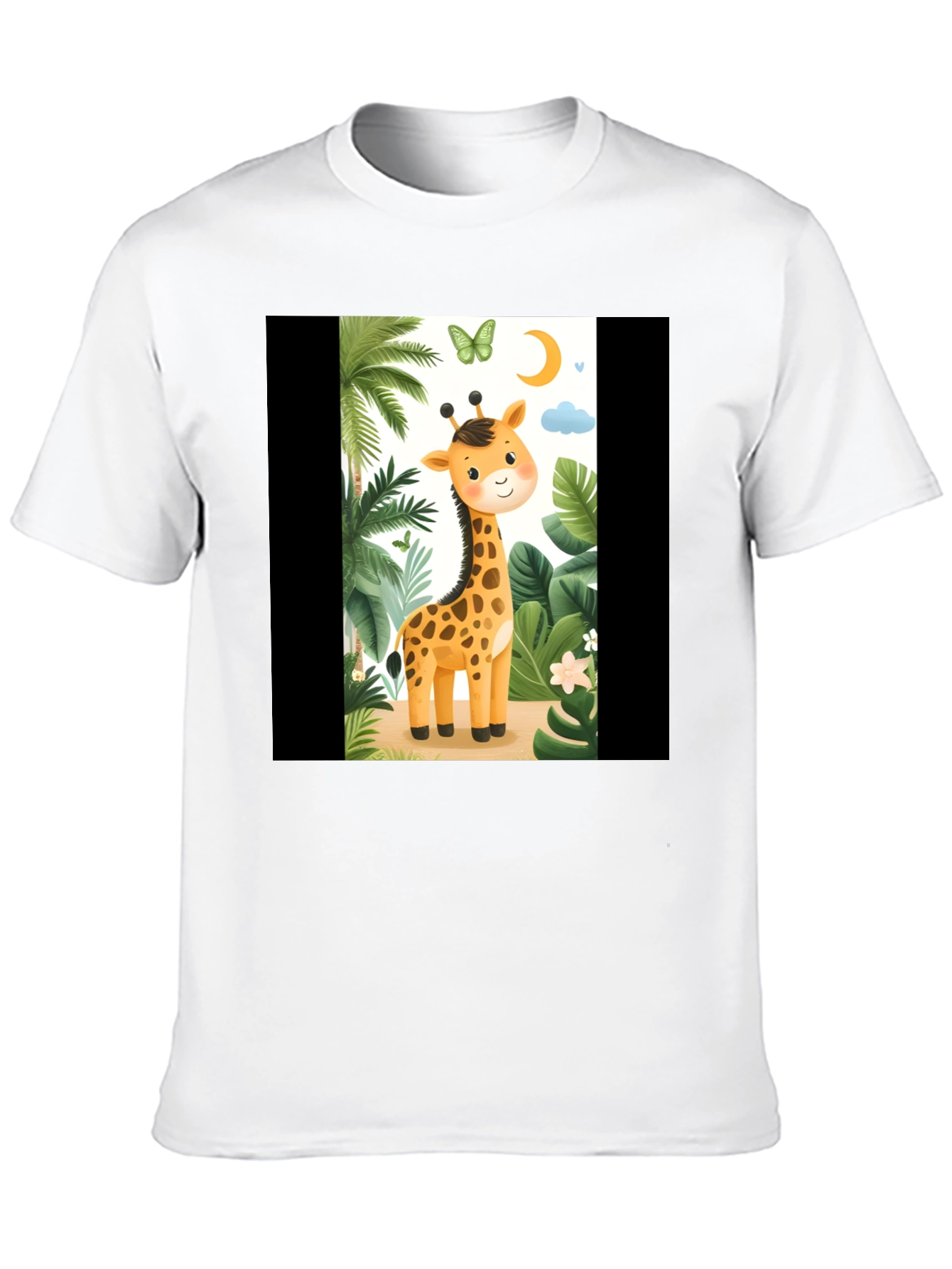 Cute Giraffe Graphic Tee - Unisex
