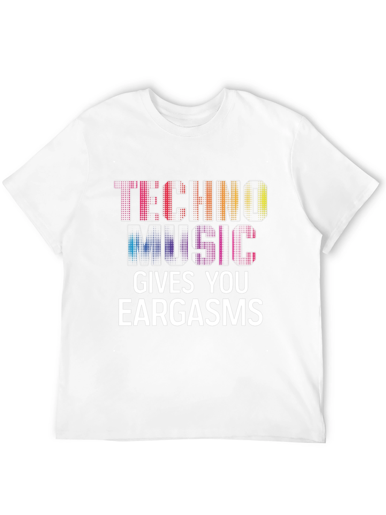 Techno Music Eargasm Graphic Tee