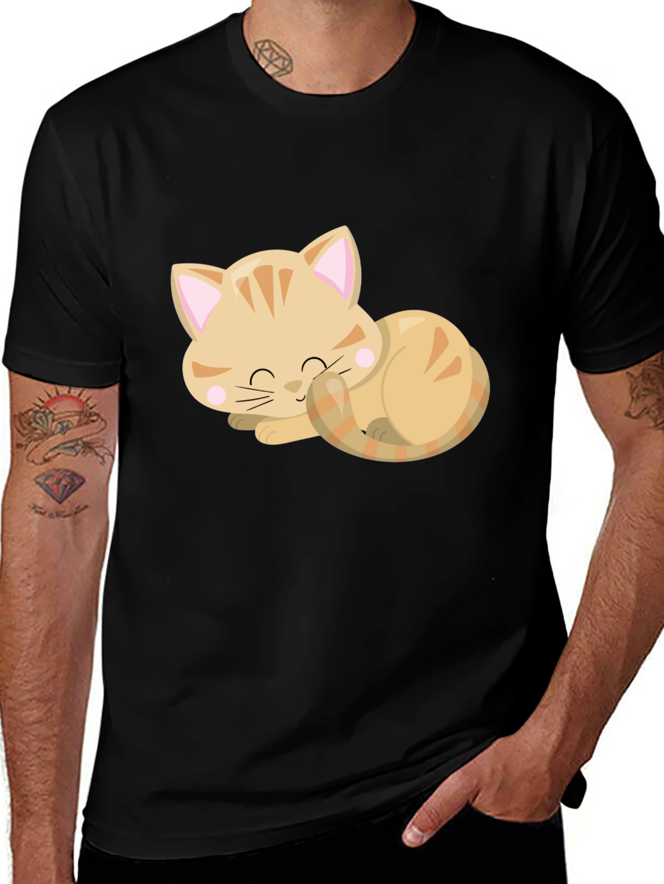 Cute Cat Nap T-Shirt