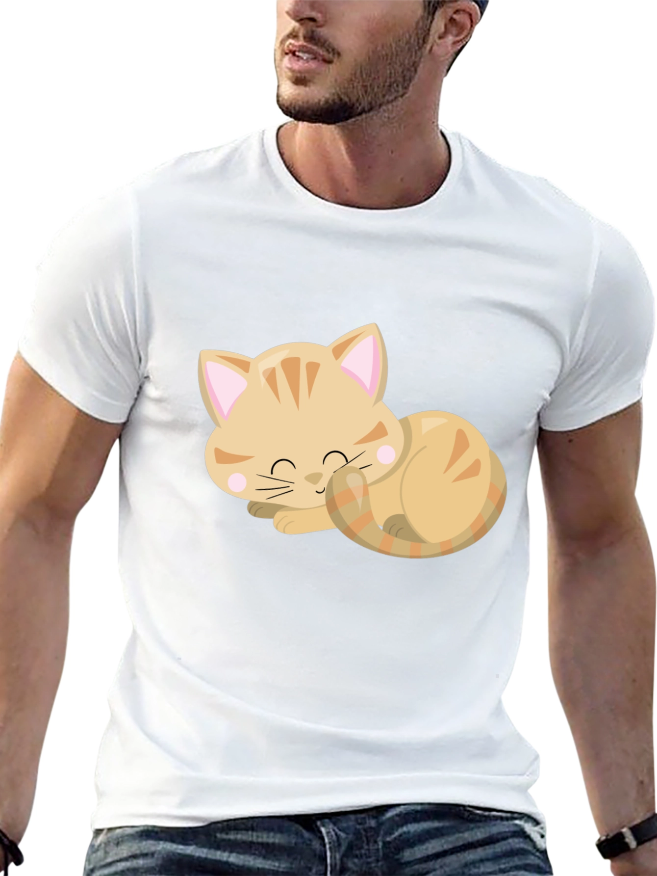 Cute Cat Nap T-Shirt