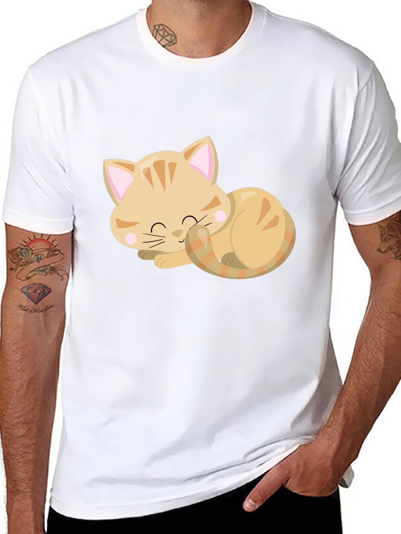 Cute Cat Nap T-Shirt