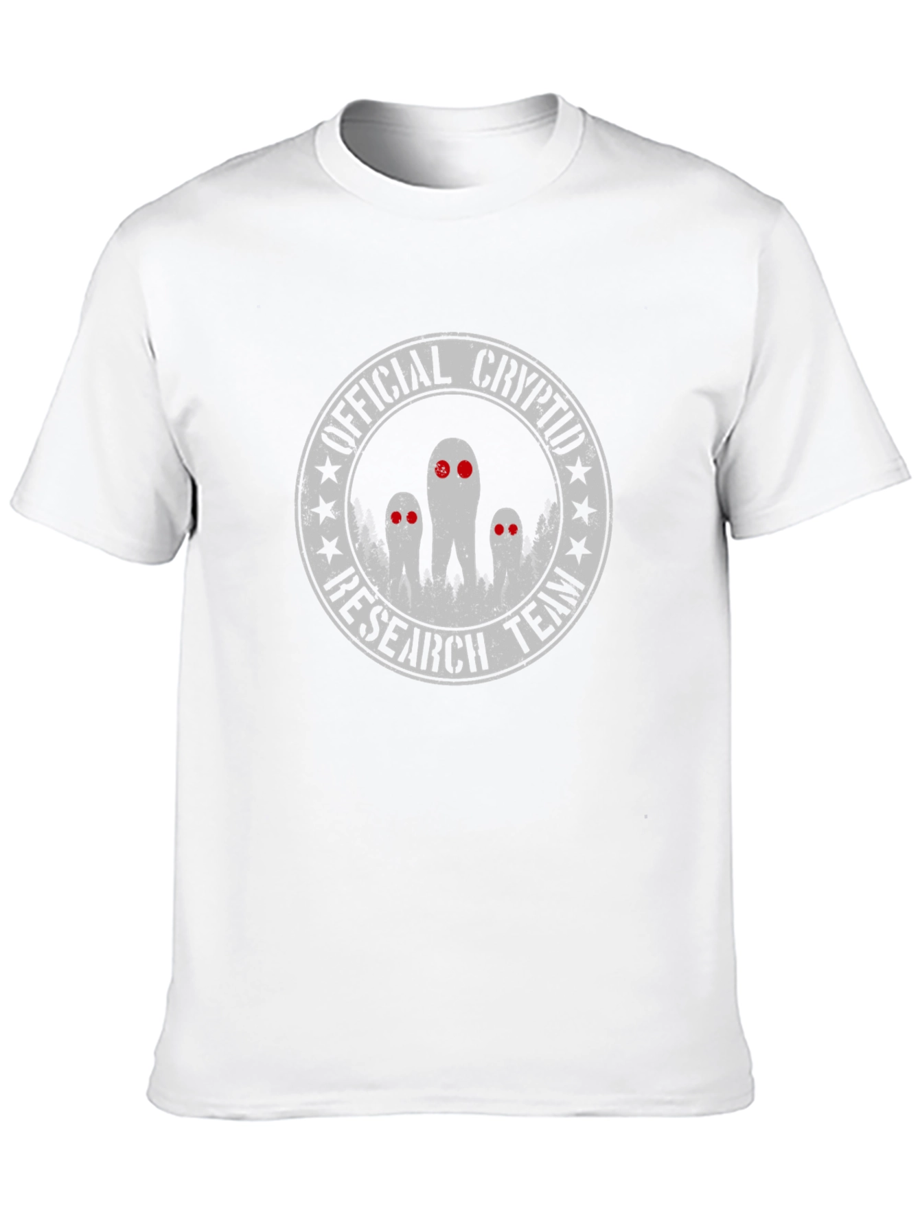 Official Cryptid Research Team Black T-Shirt