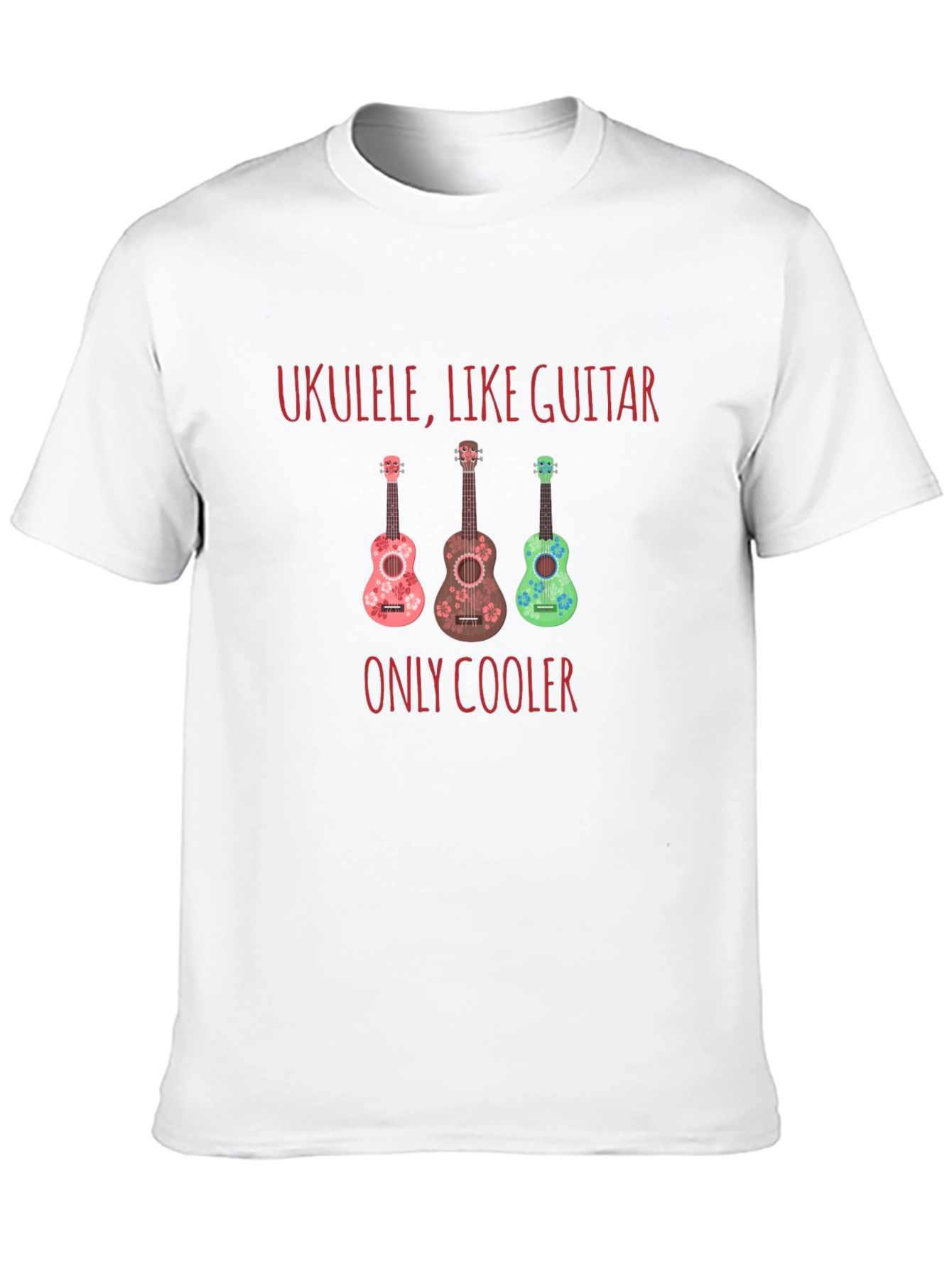 Ukulele Like Guitar T-Shirt - Musician Tee