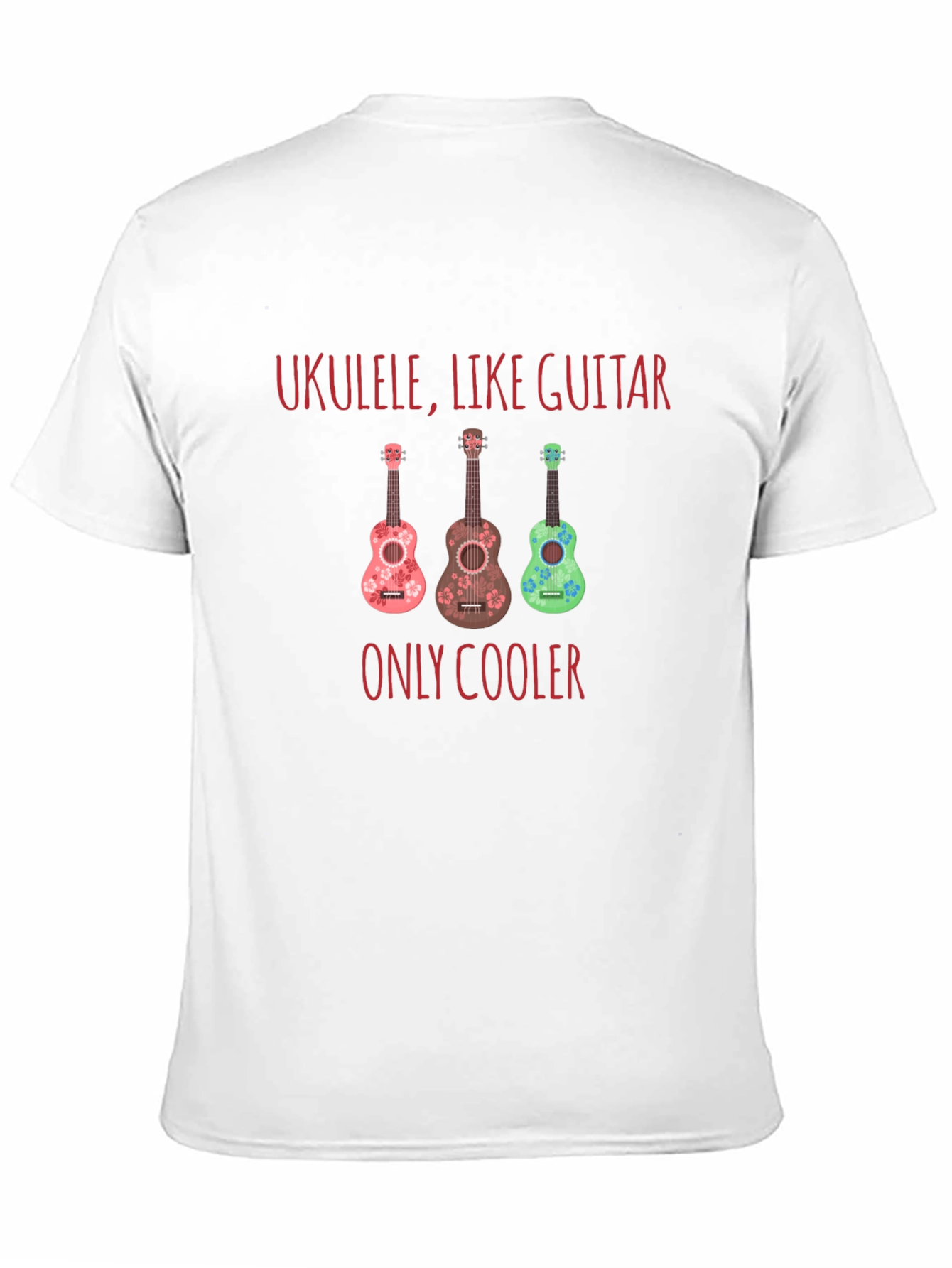 Ukulele Like Guitar T-Shirt - Musician Tee