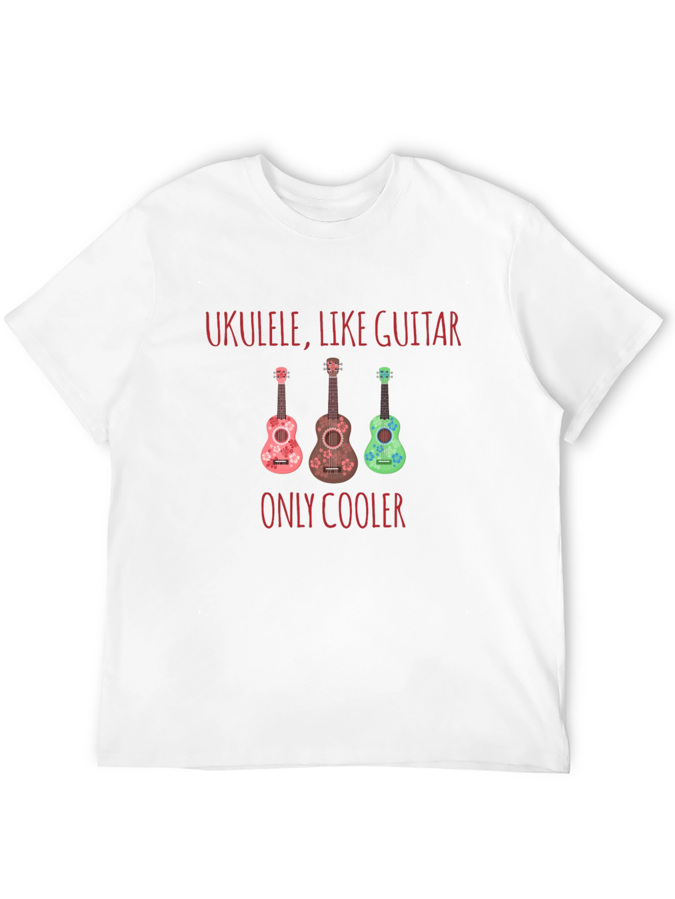 Ukulele Like Guitar T-Shirt - Musician Tee