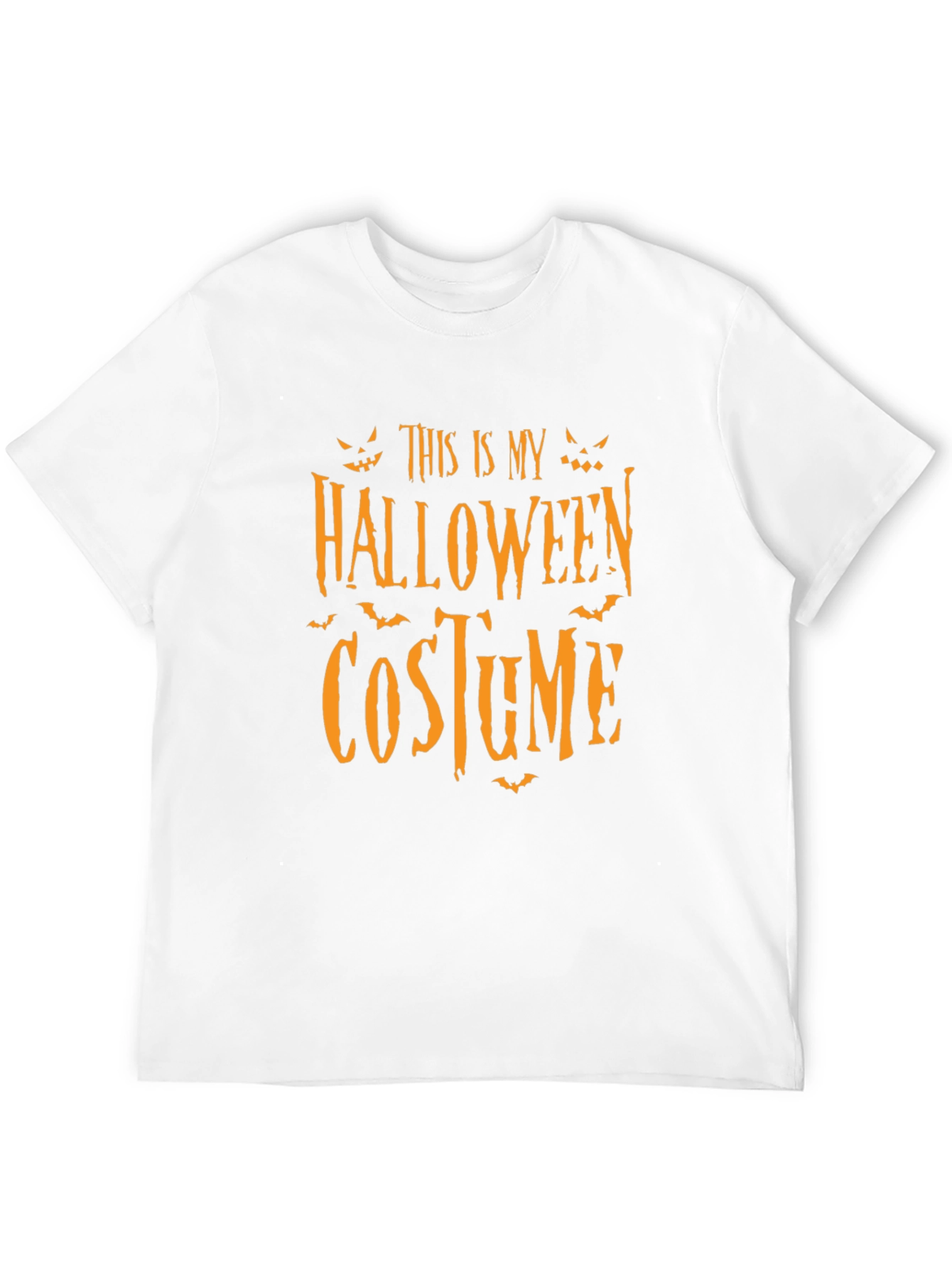 Halloween Costume Graphic T-Shirt - Black