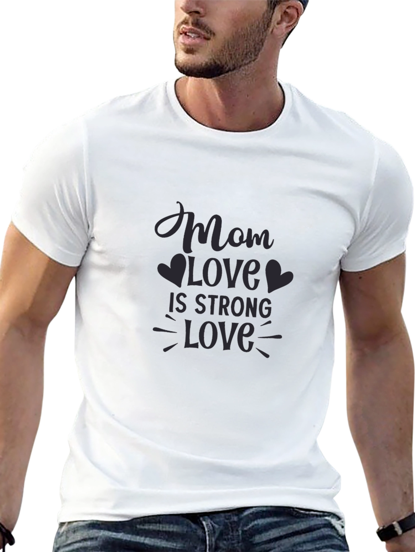 Mom Love T-Shirt - Strong Love Graphic Tee