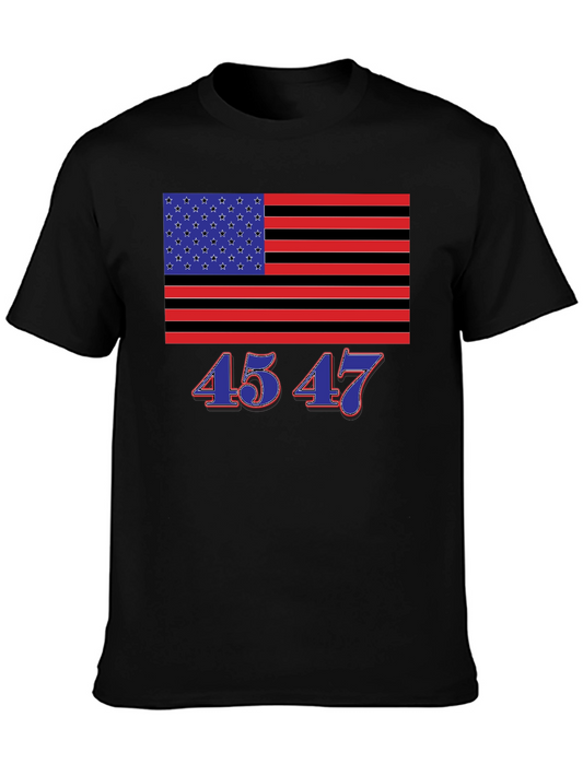 Patriotic 45 47 Graphic Tee