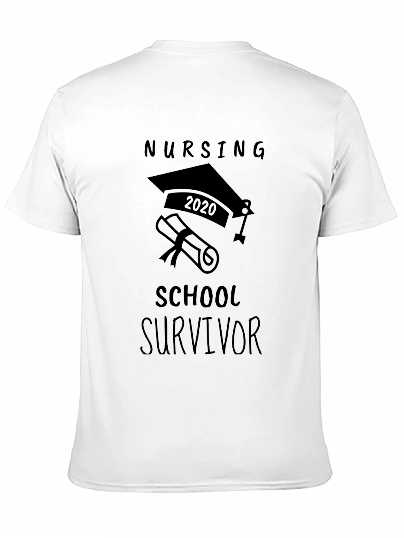 Nursing School Survivor 2020 Graduation T-Shirt