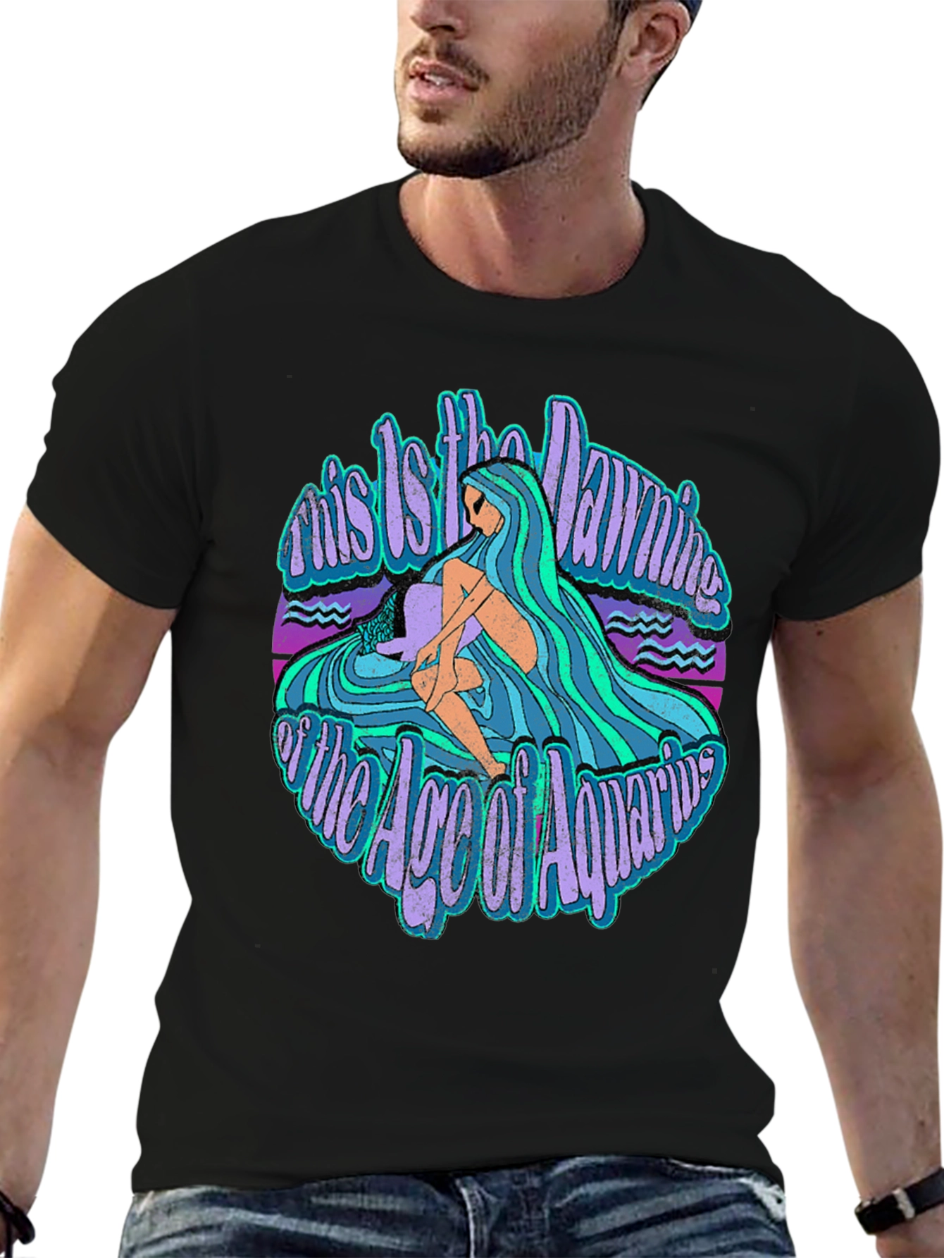 Age of Aquarius Graphic T-Shirt