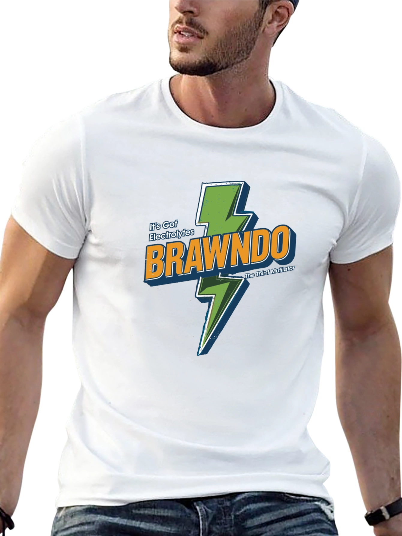 Brawndo Its Got Electrolytes Black T-Shirt