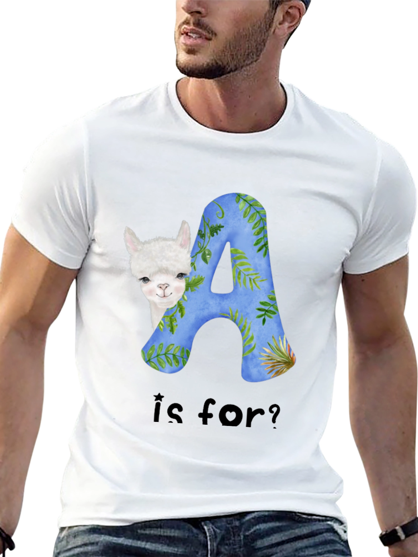 Alpaca A is For? Graphic T-Shirt