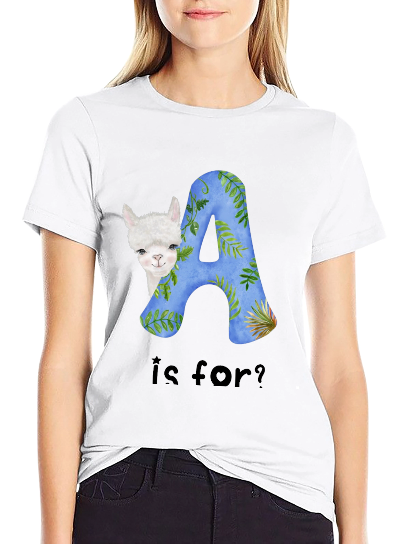 Alpaca A is For? Graphic T-Shirt