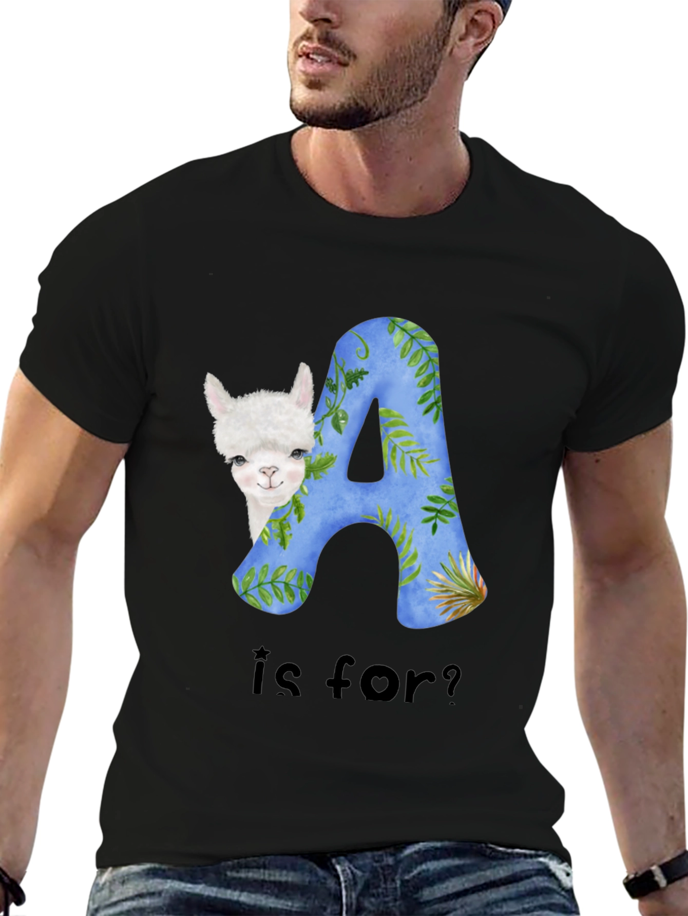 Alpaca A is For? Graphic T-Shirt