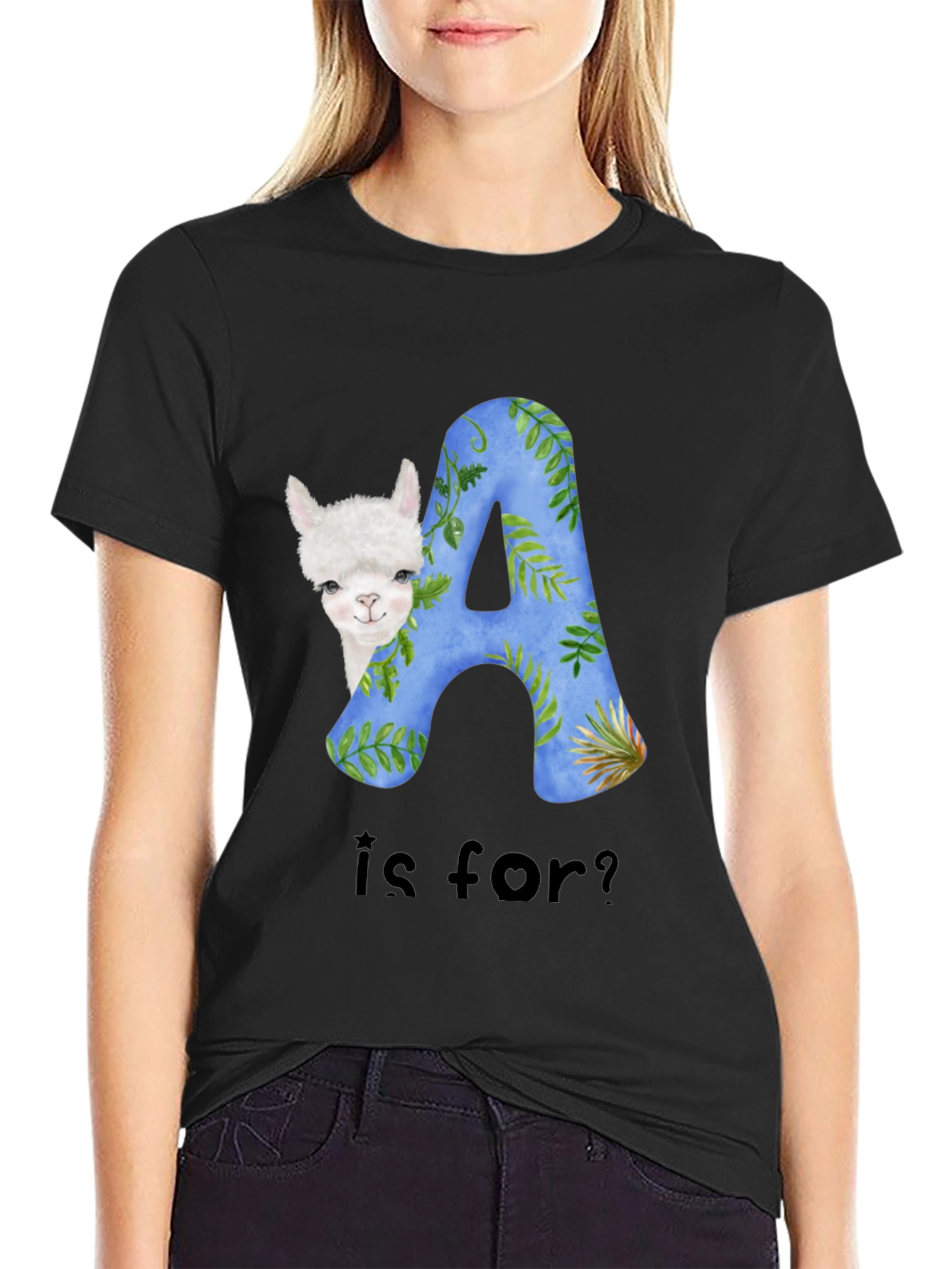 Alpaca A is For? Graphic T-Shirt