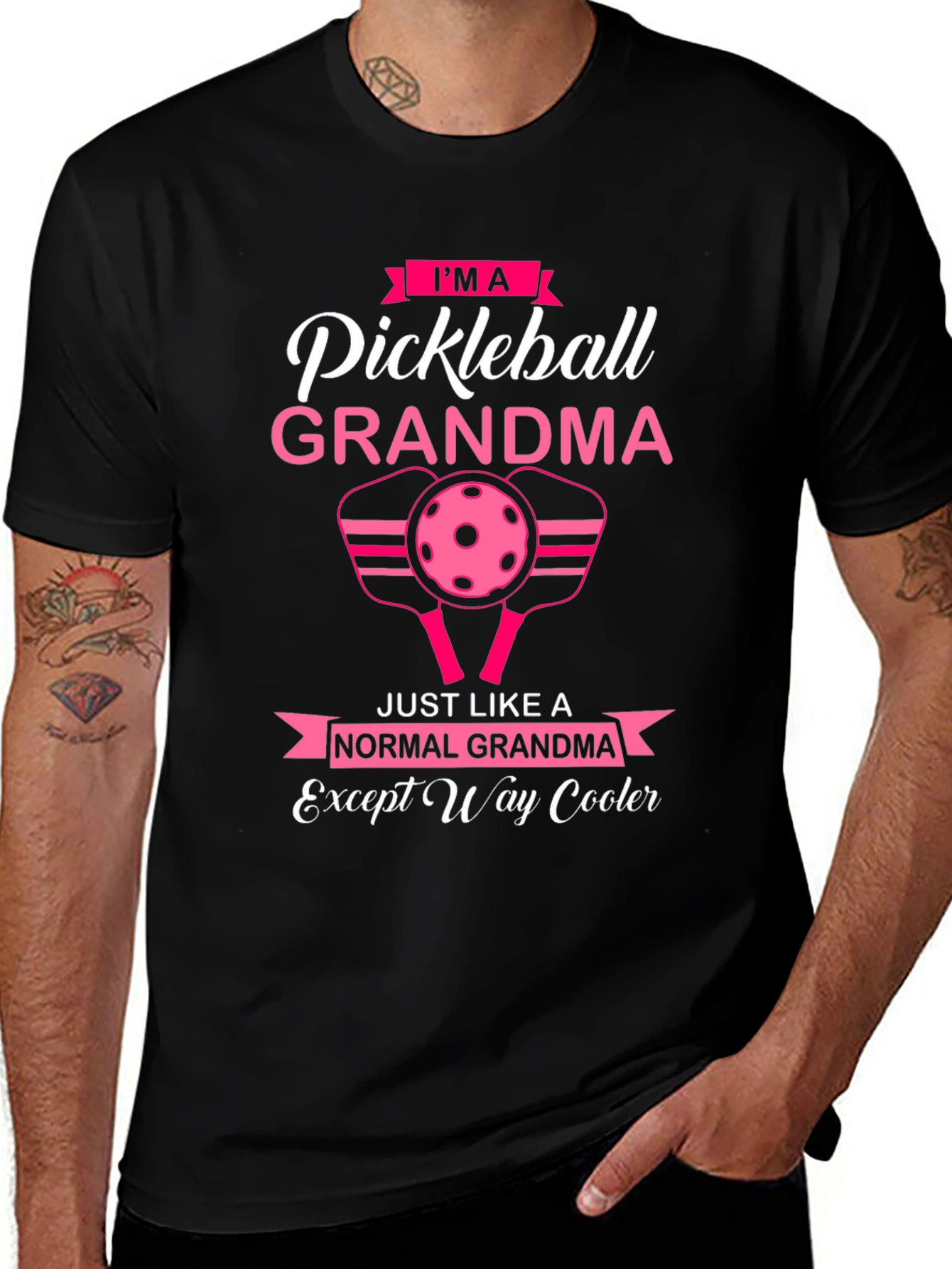 Pickleball Grandma T-Shirt - Cool Grandma Tee