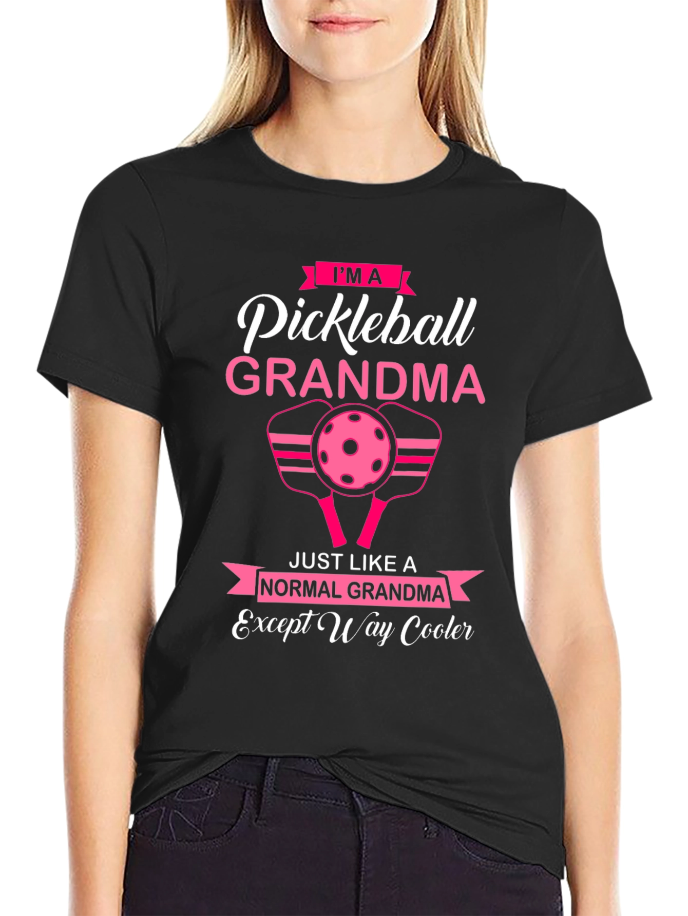 Pickleball Grandma T-Shirt - Cool Grandma Tee