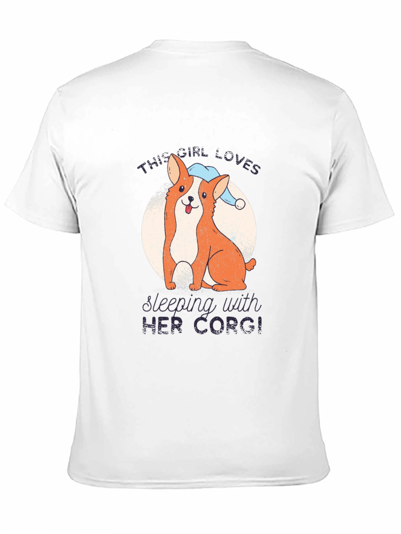 Corgi Lovers Black T-Shirt