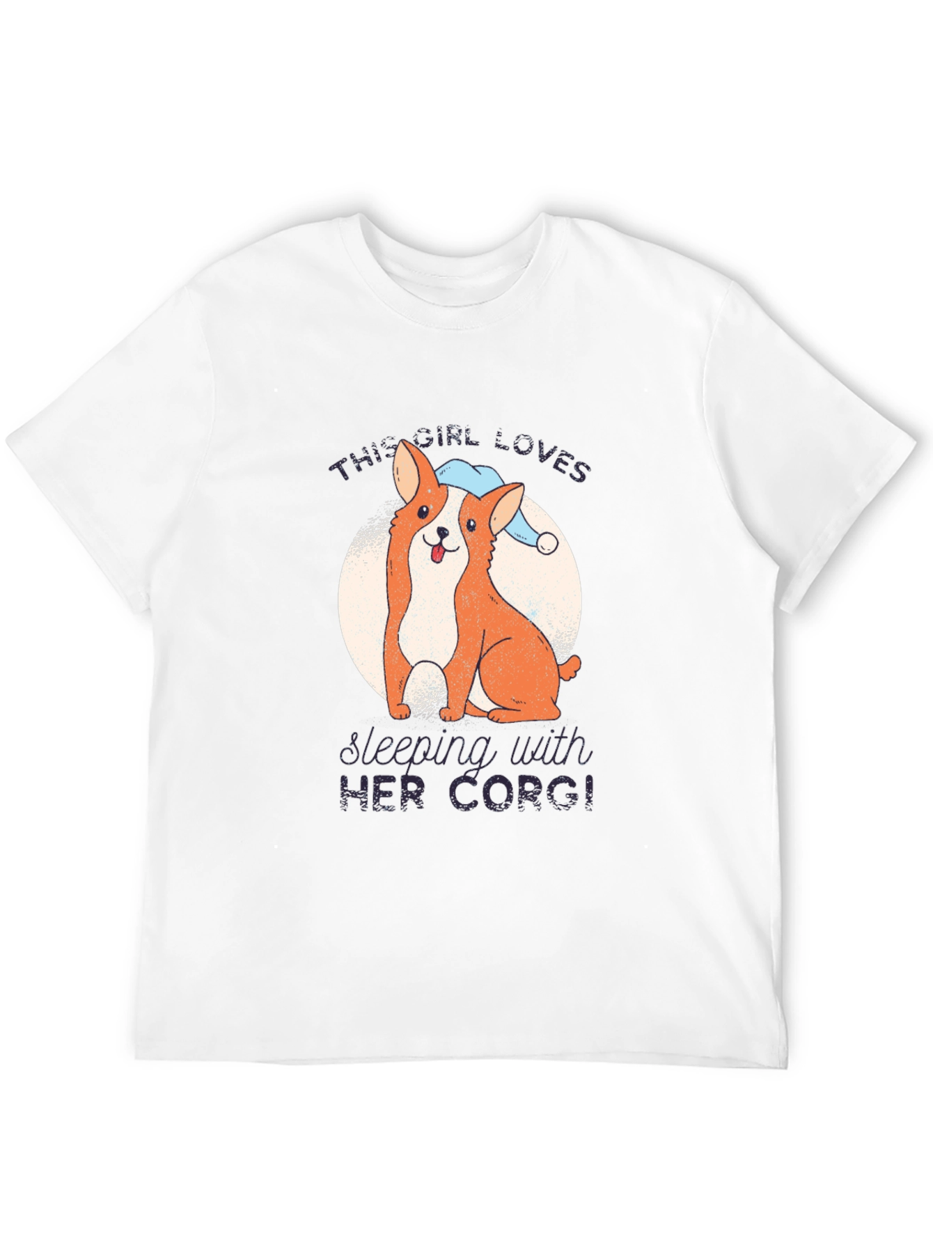 Corgi Lovers Black T-Shirt