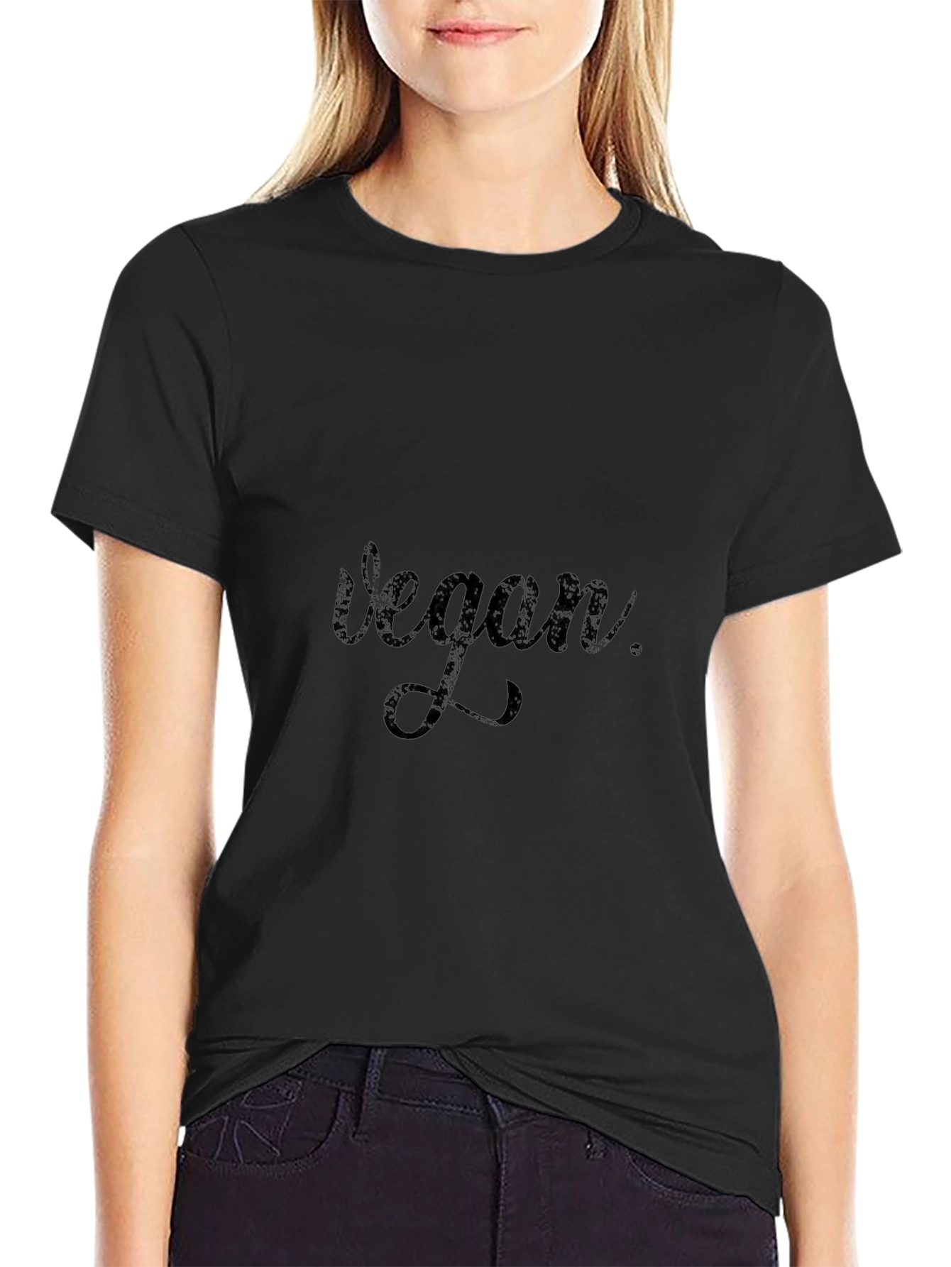 Vegan Lifestyle T-Shirt - Black