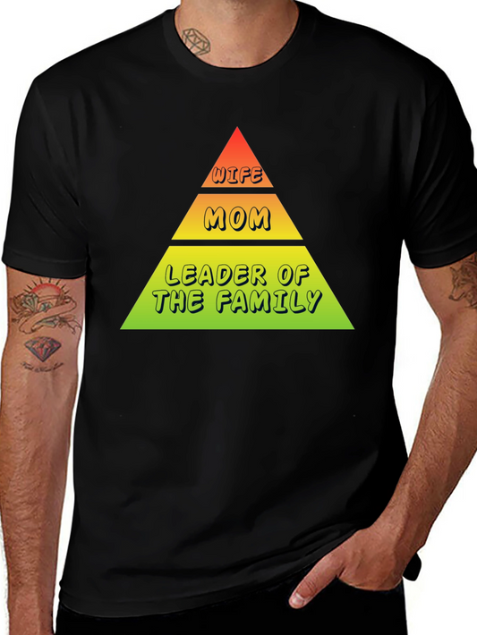 Wife Mom Leader T-Shirt - Family Apparel