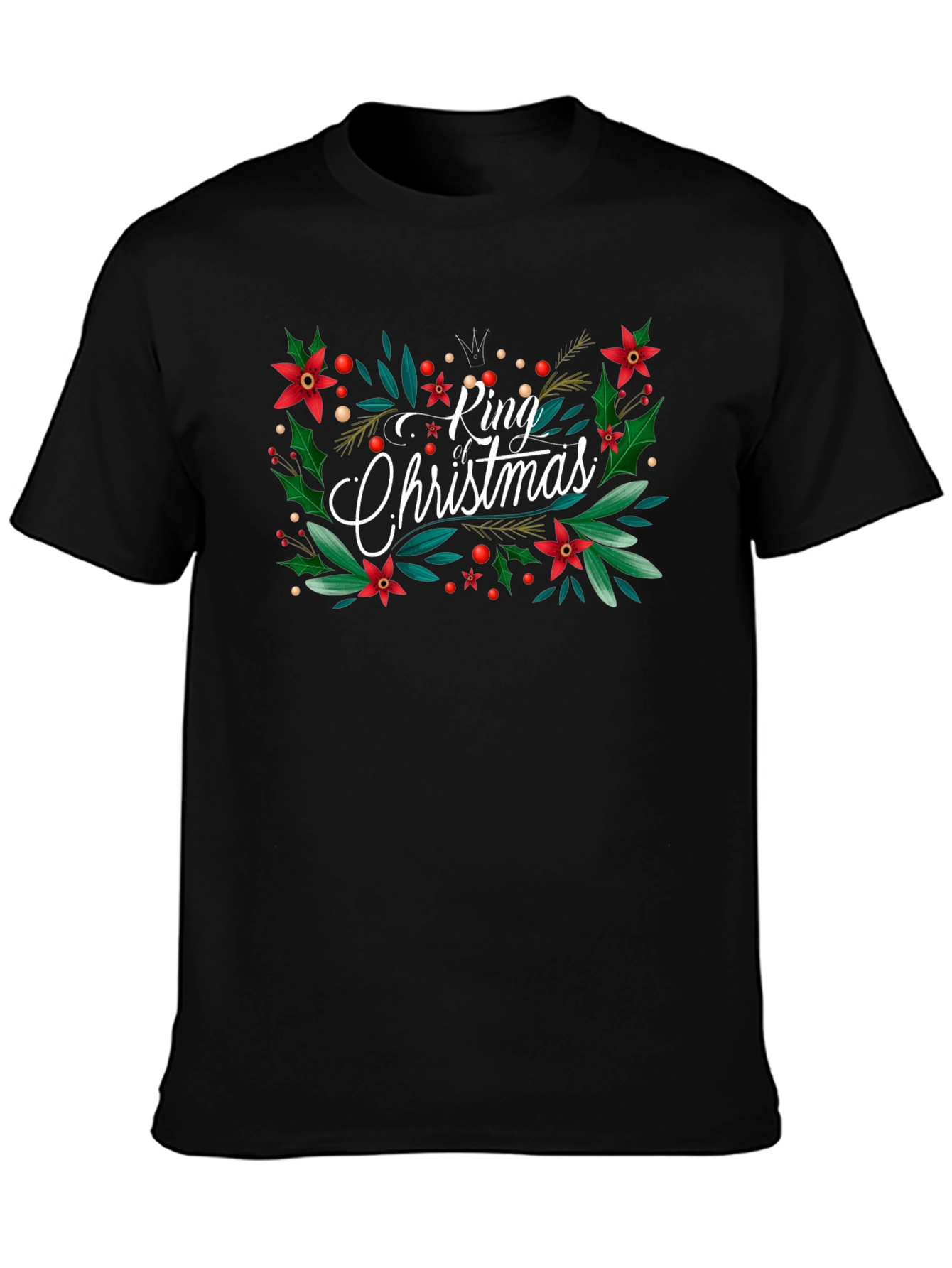 Ring Christmas Graphic Tee - Holiday Cheer