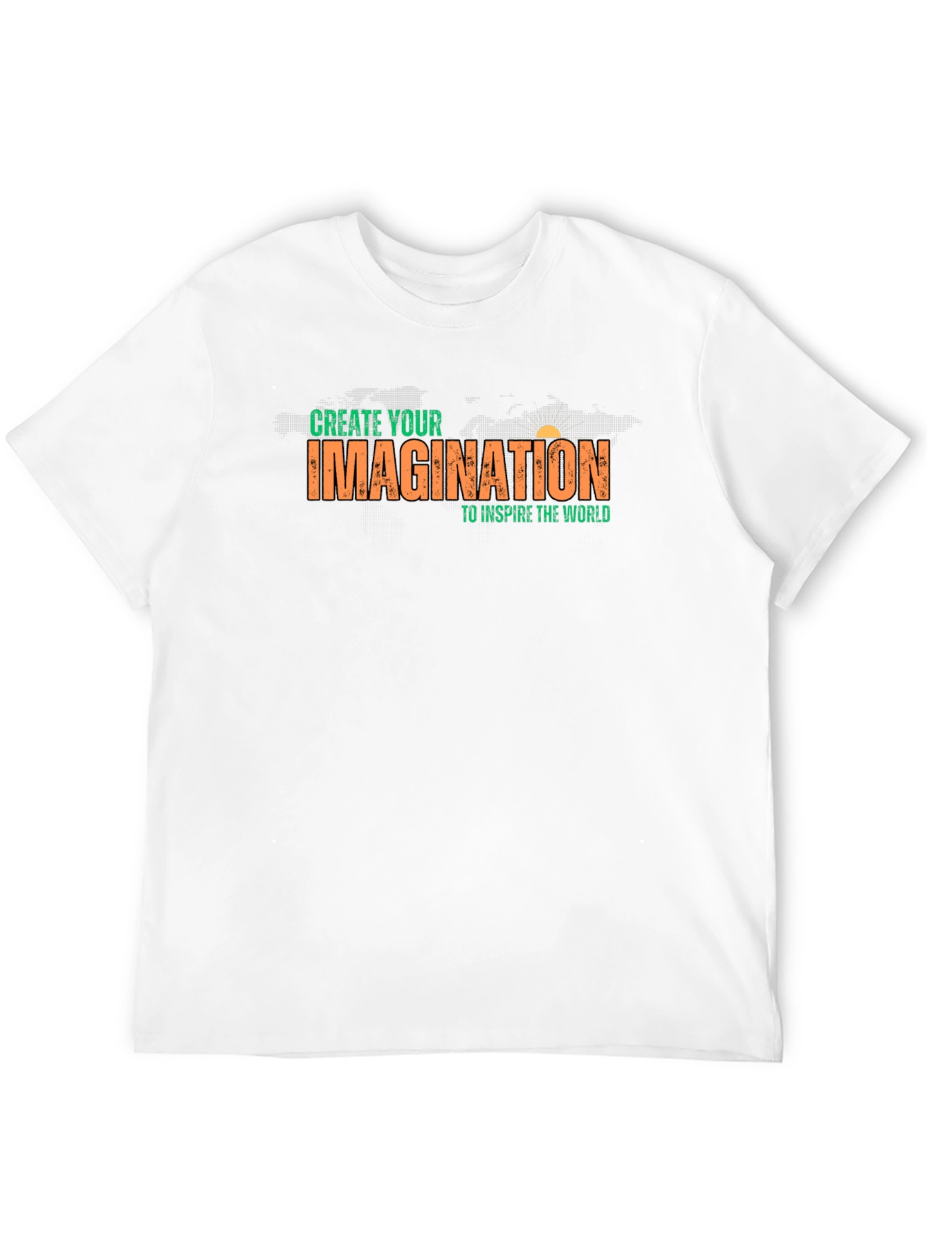 Inspire Imagination Black Graphic Tee