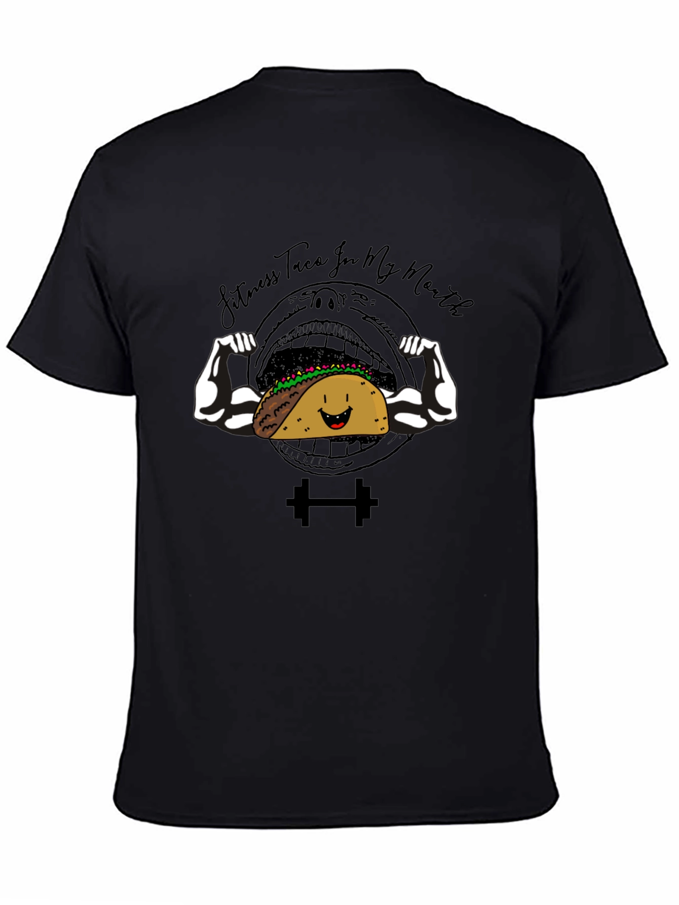 Fitness Taco Funny Graphic T-Shirt