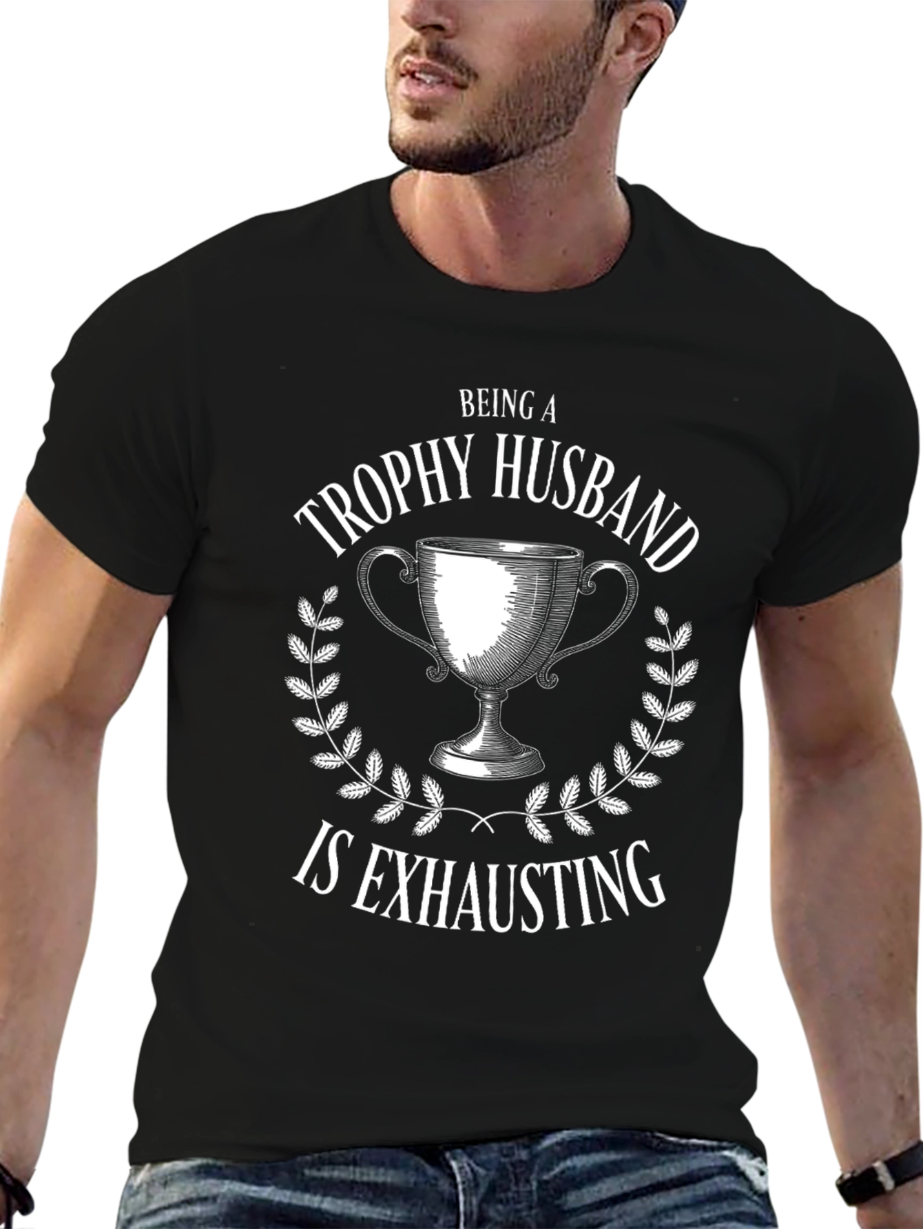 Trophy Husband Graphic T-Shirt
