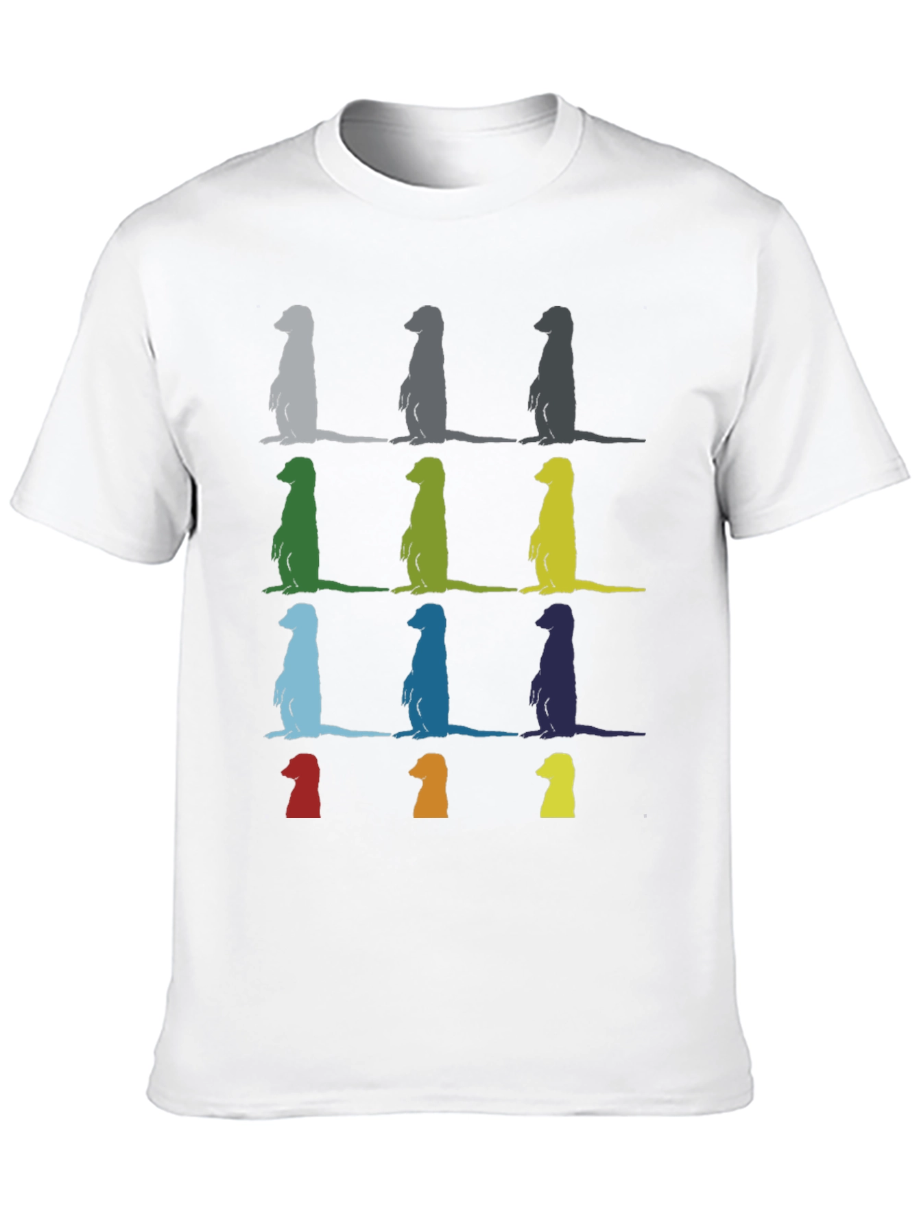 Meerkat Pop Art T-Shirt - Unique Graphic Tee
