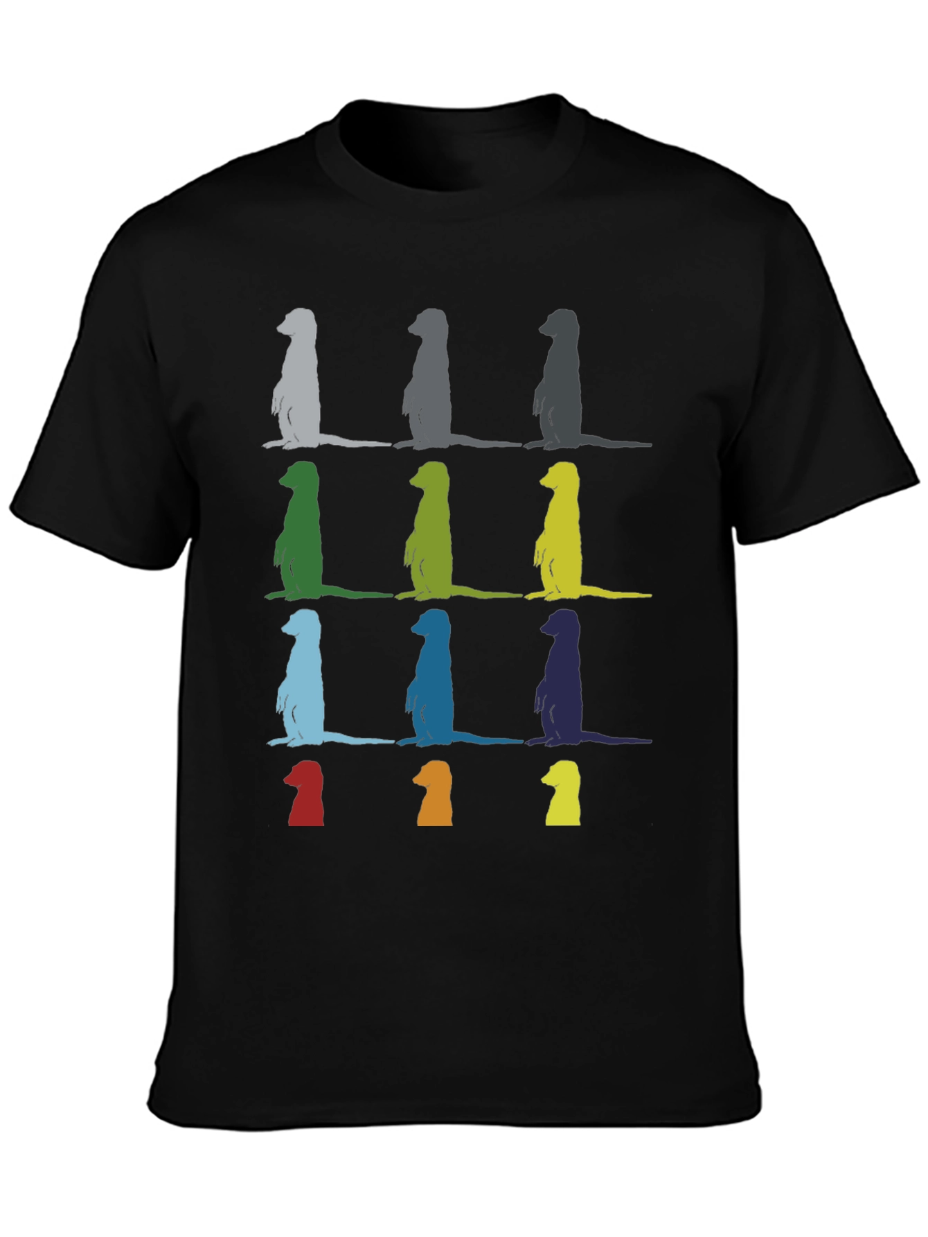 Meerkat Pop Art T-Shirt - Unique Graphic Tee