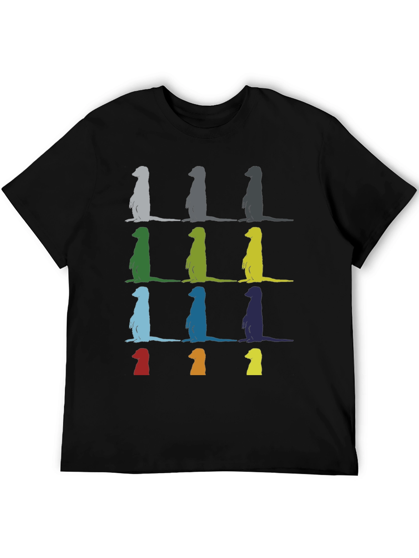Meerkat Pop Art T-Shirt - Unique Graphic Tee