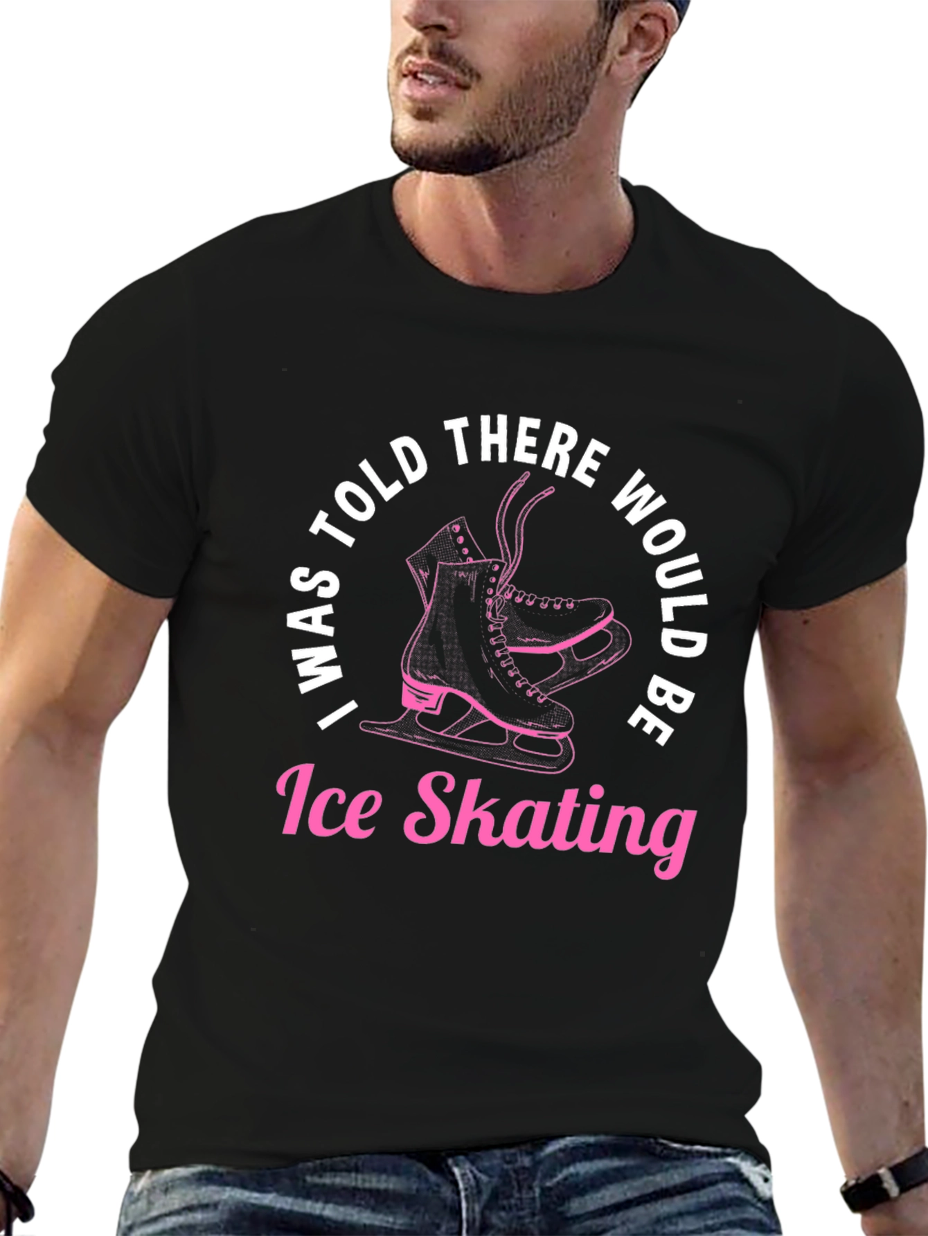 Ice Skating T-Shirt - Funny Skates Graphic Tee