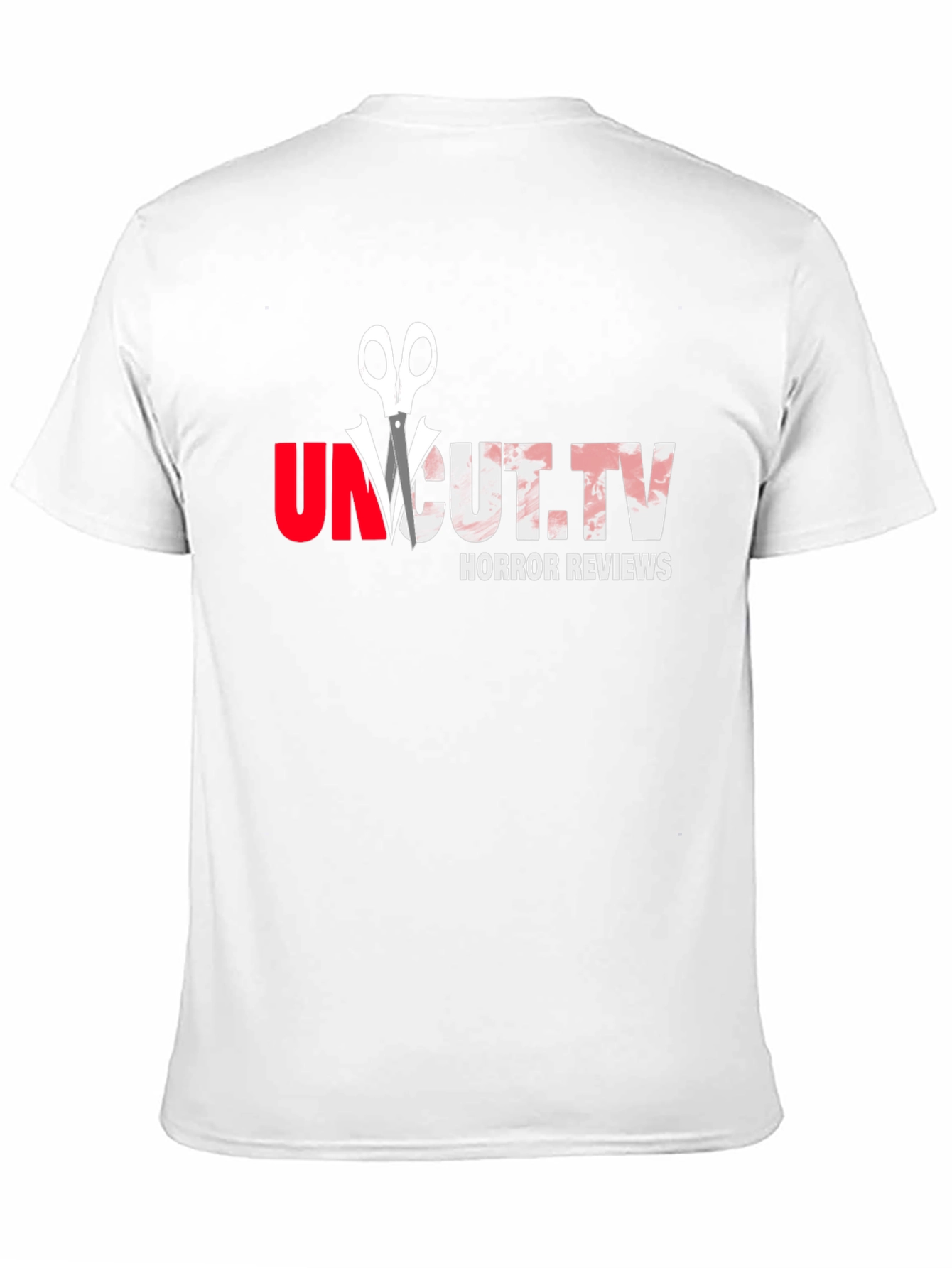 Uncut.TV Horror Reviews Black Graphic Tee