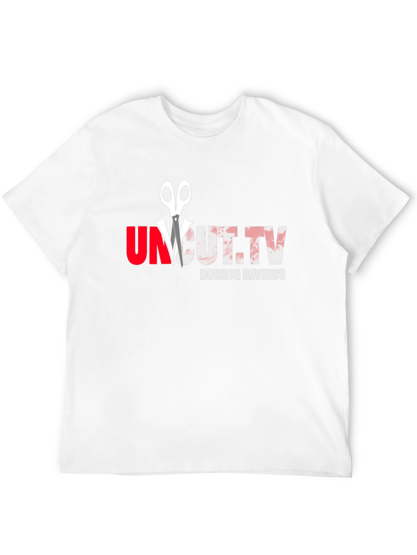 Uncut.TV Horror Reviews Black Graphic Tee