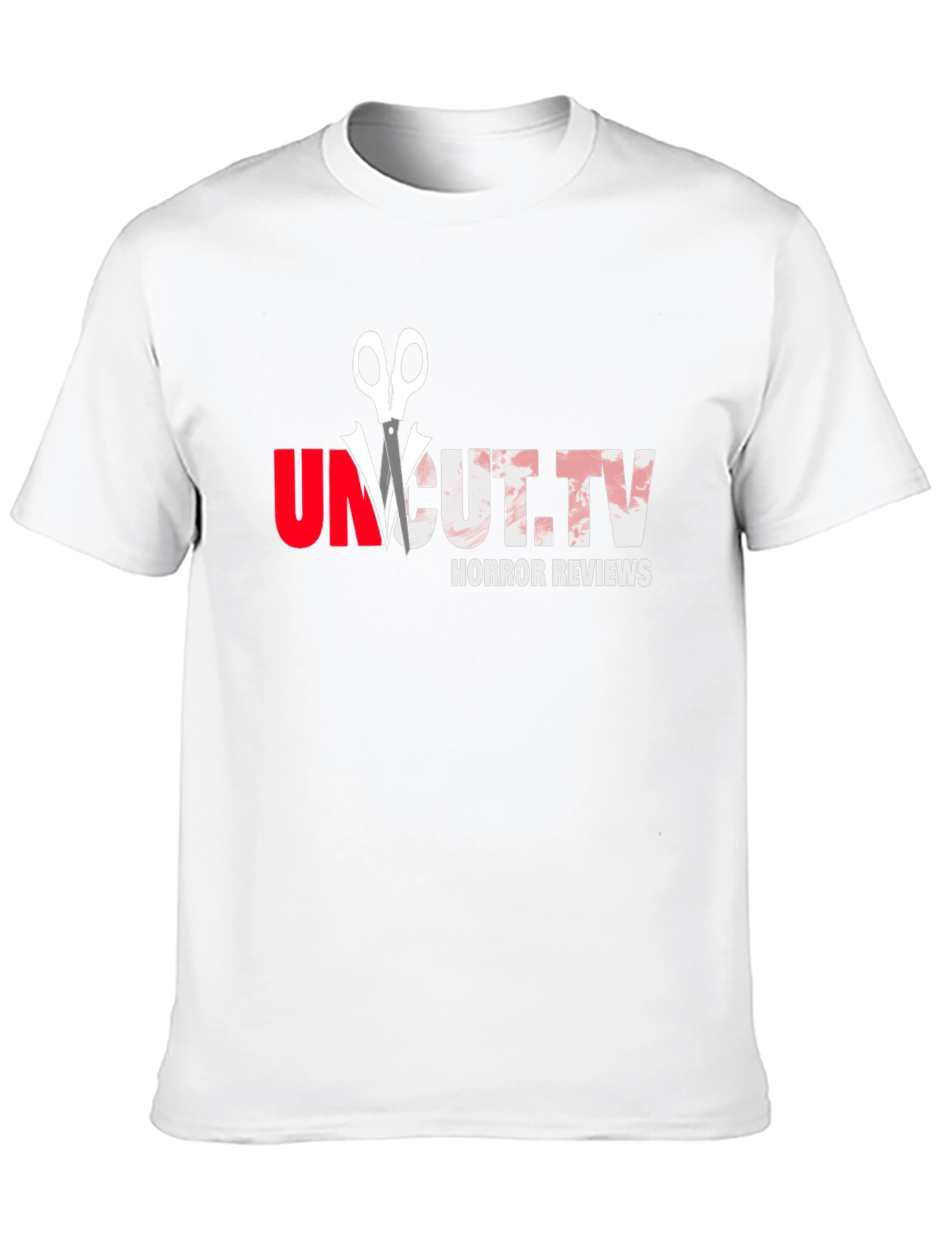 Uncut.TV Horror Reviews Black Graphic Tee