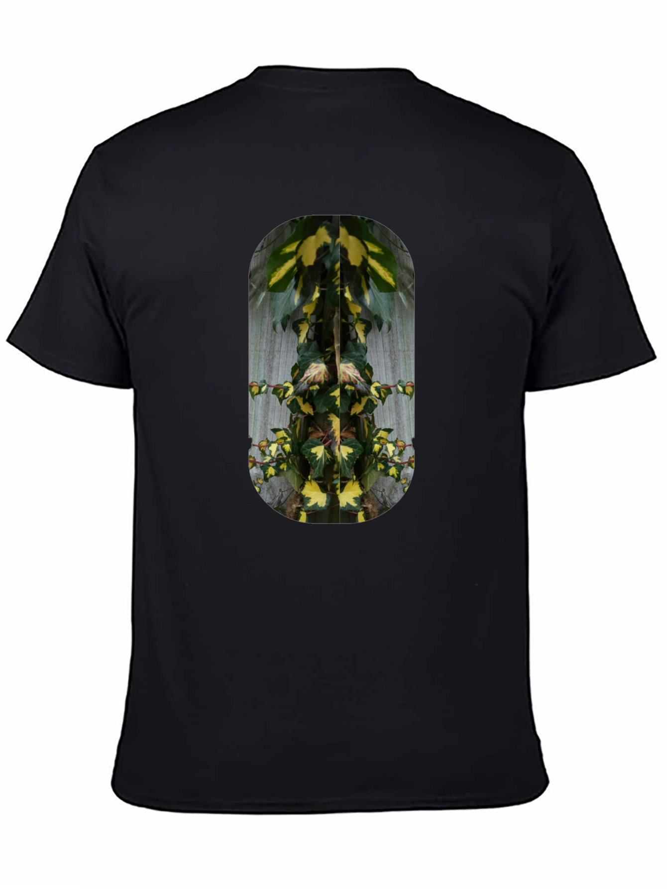 Nature Graphic Black T-Shirt