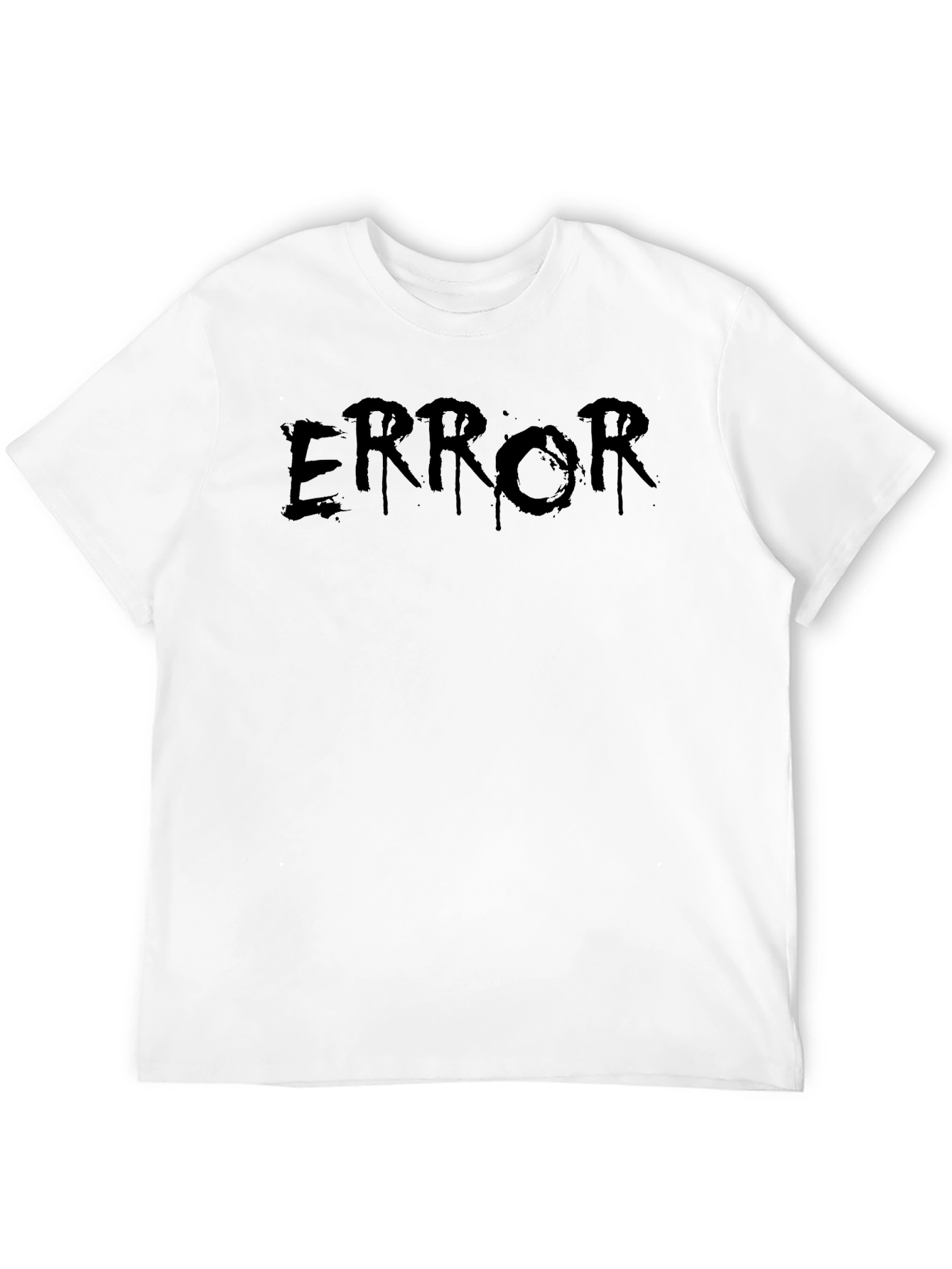 Error Graphic T-Shirt - Dark Aesthetic Tee