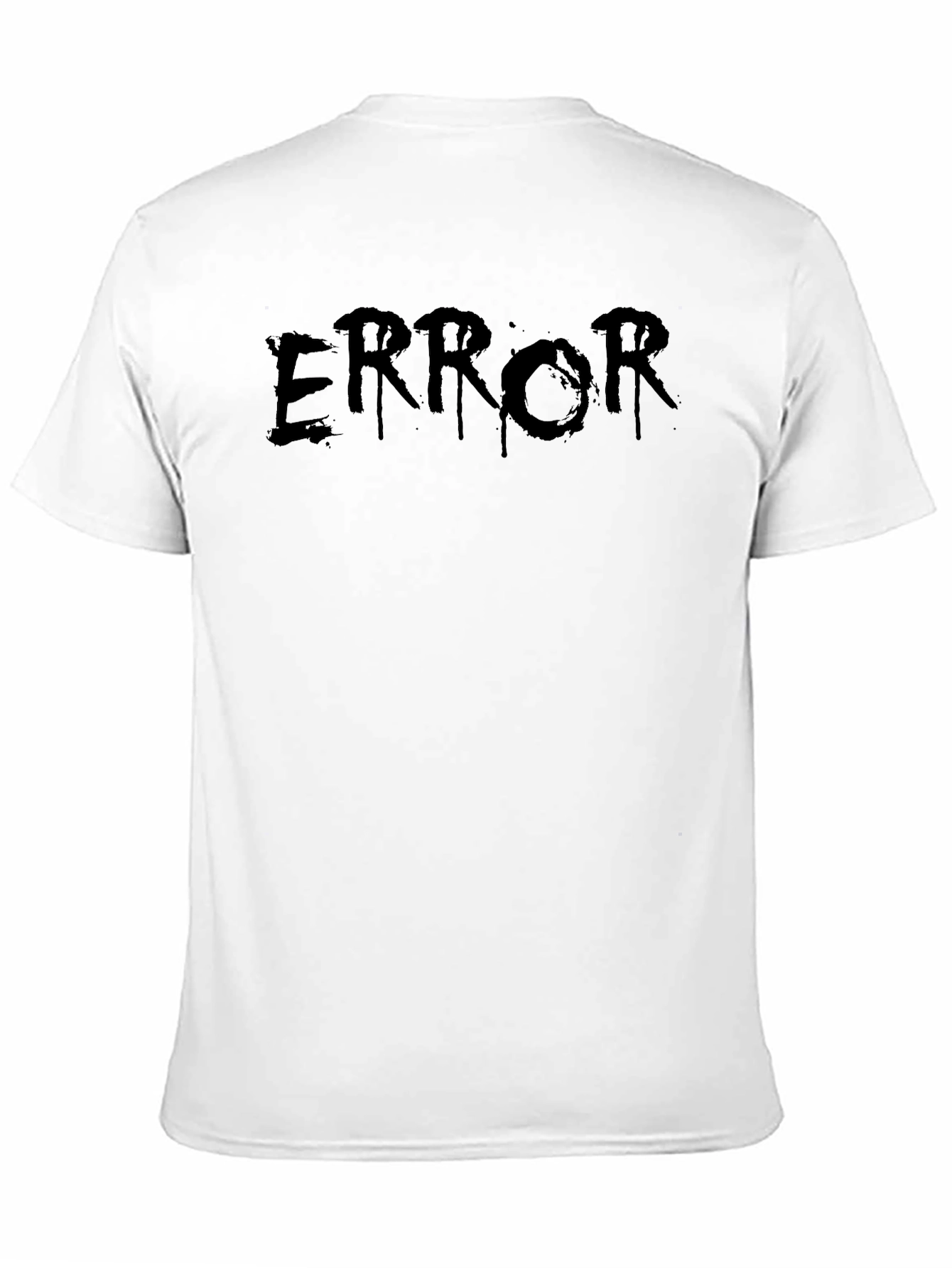 Error Graphic T-Shirt - Dark Aesthetic Tee