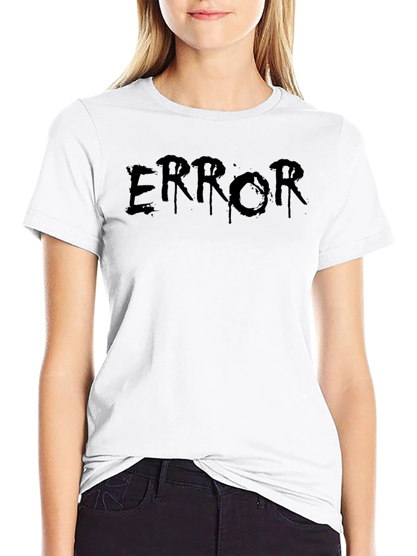 Error Graphic T-Shirt - Dark Aesthetic Tee