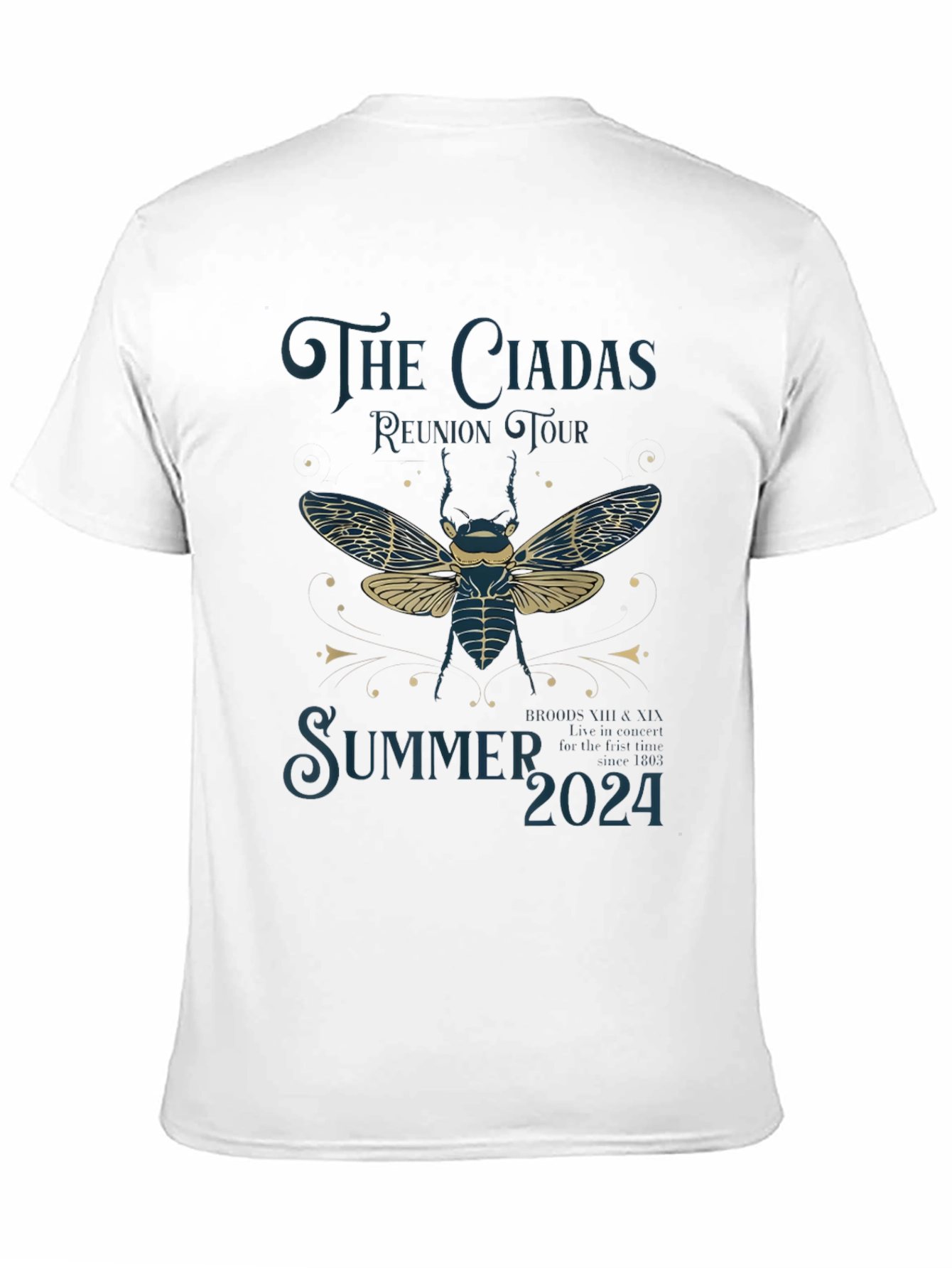 The Ciadas Reunion Tour Summer 2024 T-Shirt