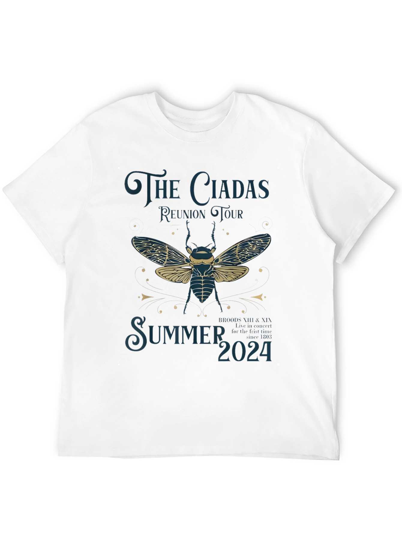 The Ciadas Reunion Tour Summer 2024 T-Shirt